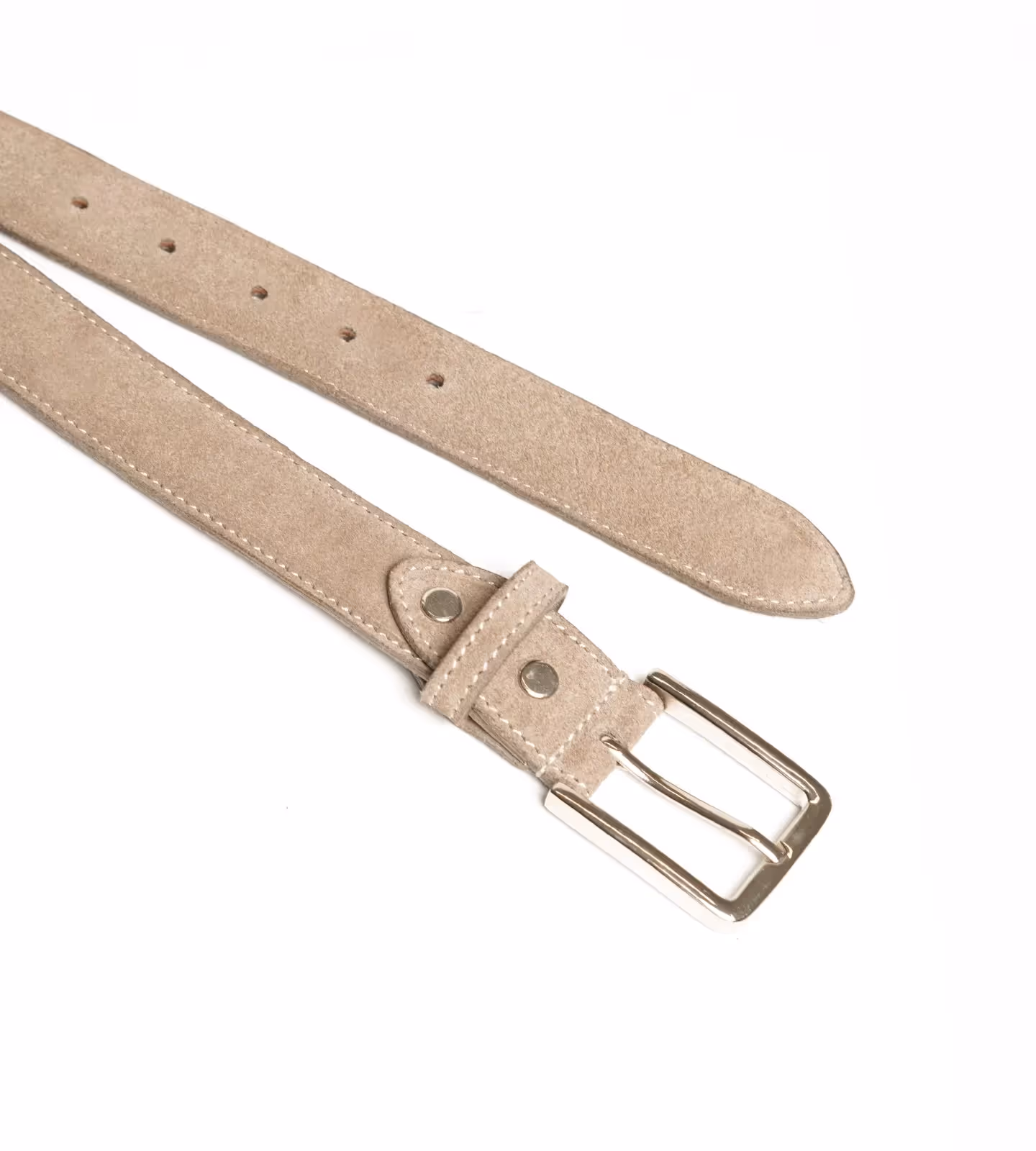 Sand Suede Leather Belt image 3