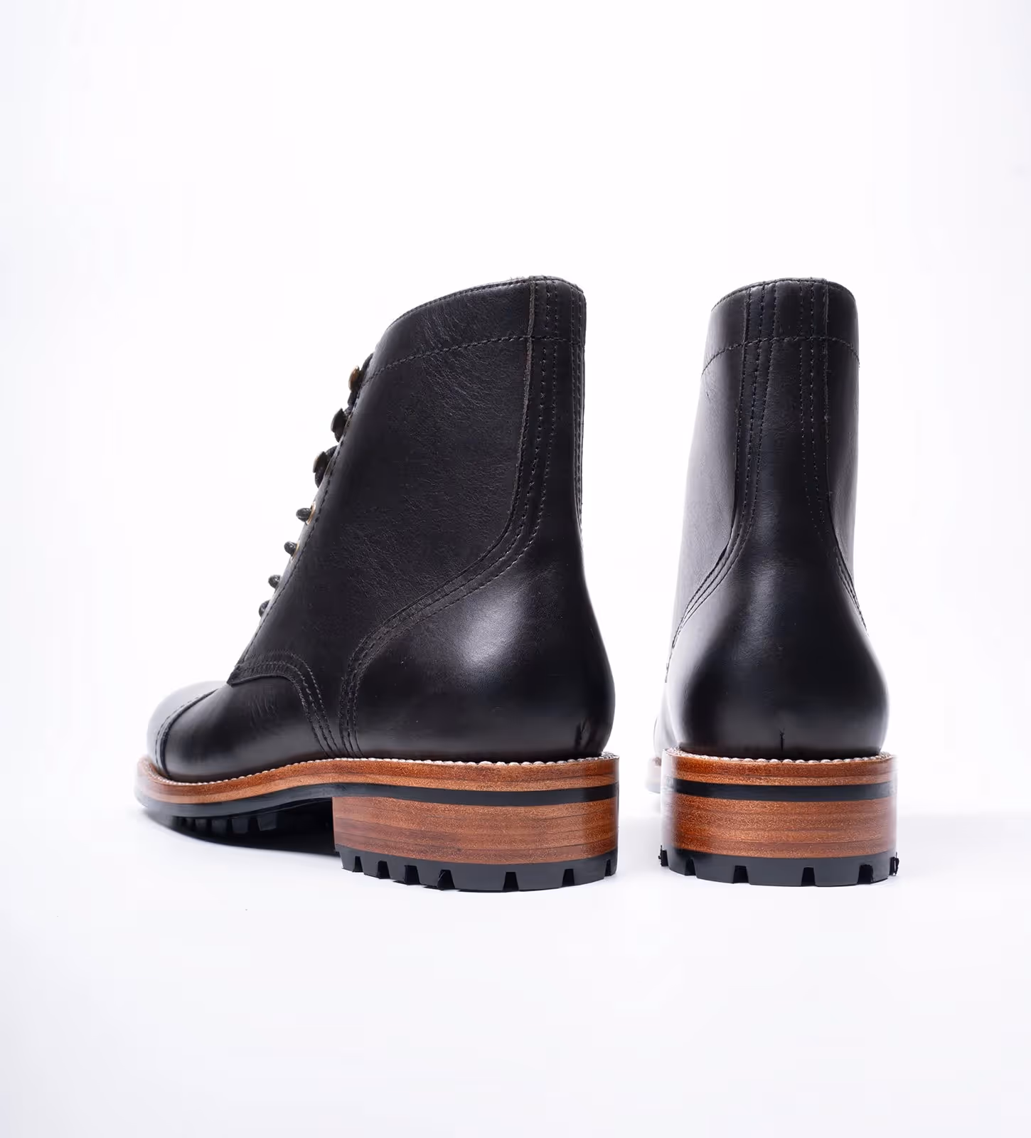 The Frontier Black Hand Welted Work Boot image 5