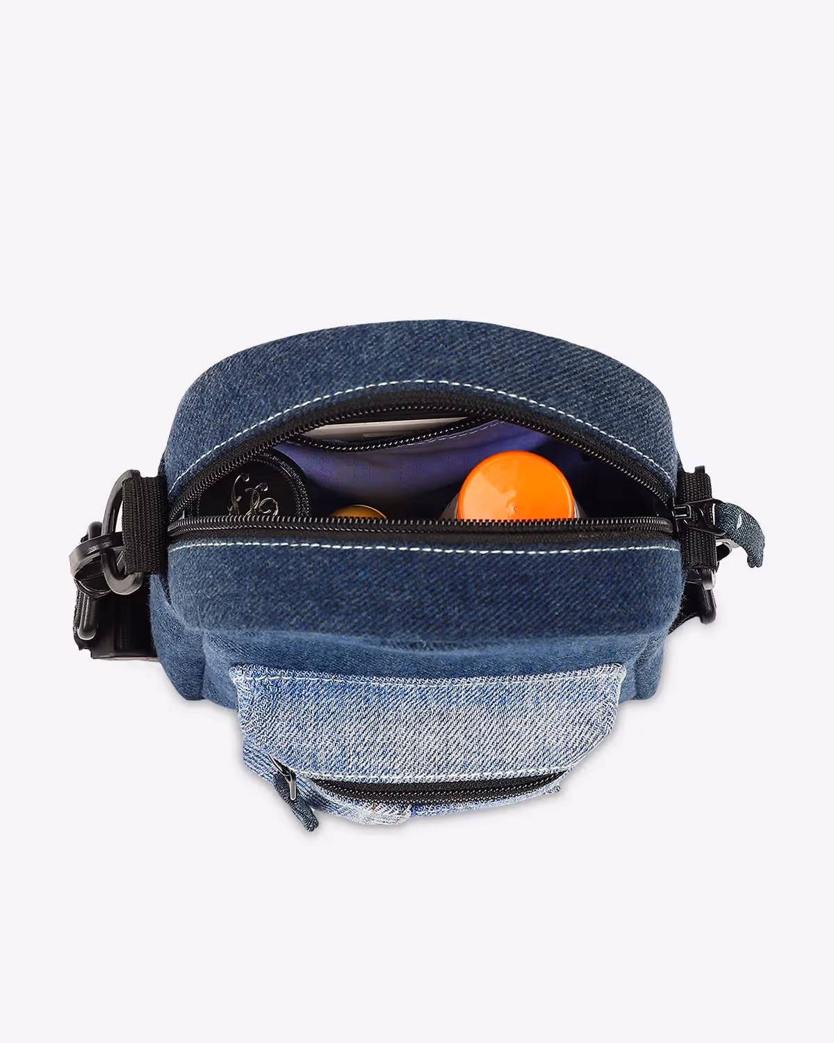 Mini Backpack Sling Denim image 4