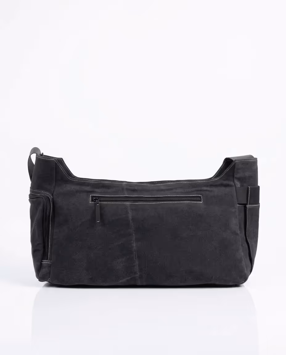 Pocket Cluster Gym Bag Denim Black  image 4