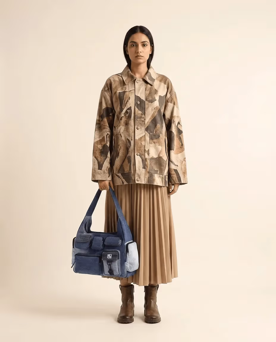 Pocket Cluster Hobo Bag  image 1