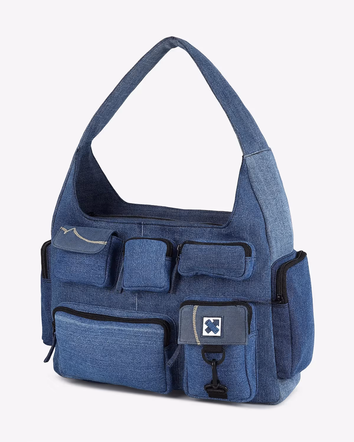Pocket Cluster Hobo Bag image 5