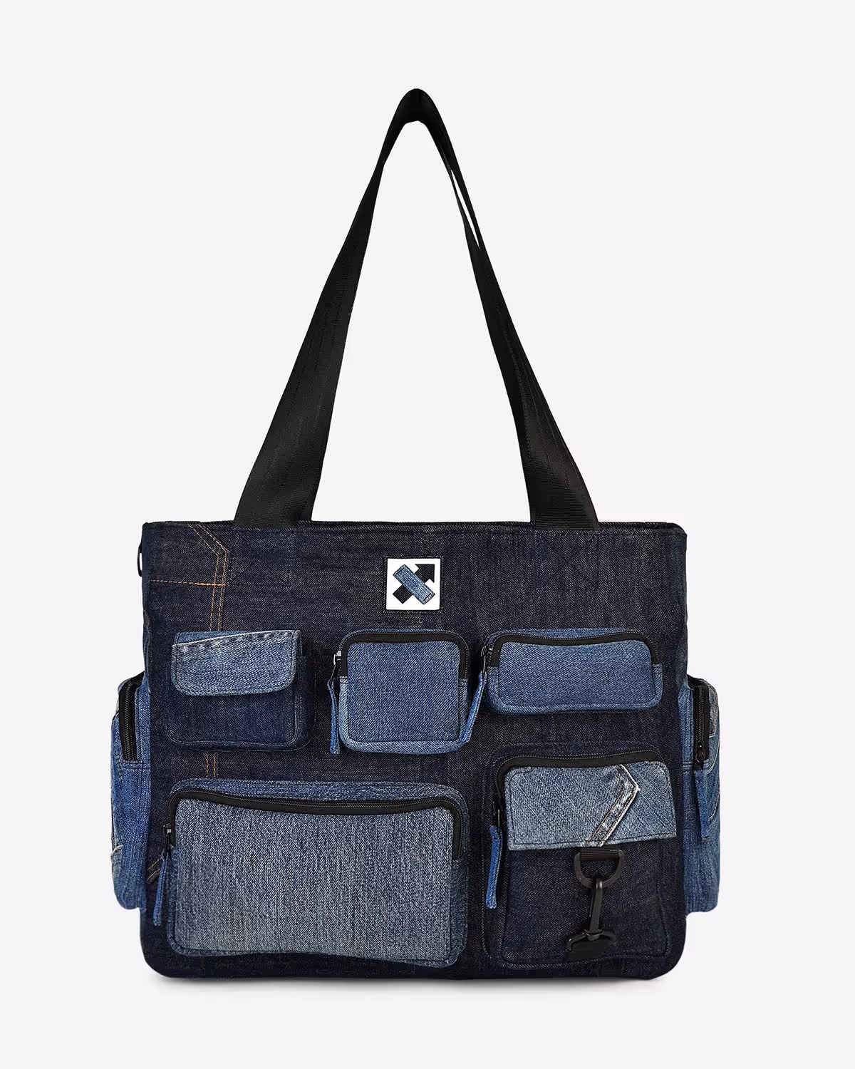 Pocket Cluster Laptop Tote Wide image 2