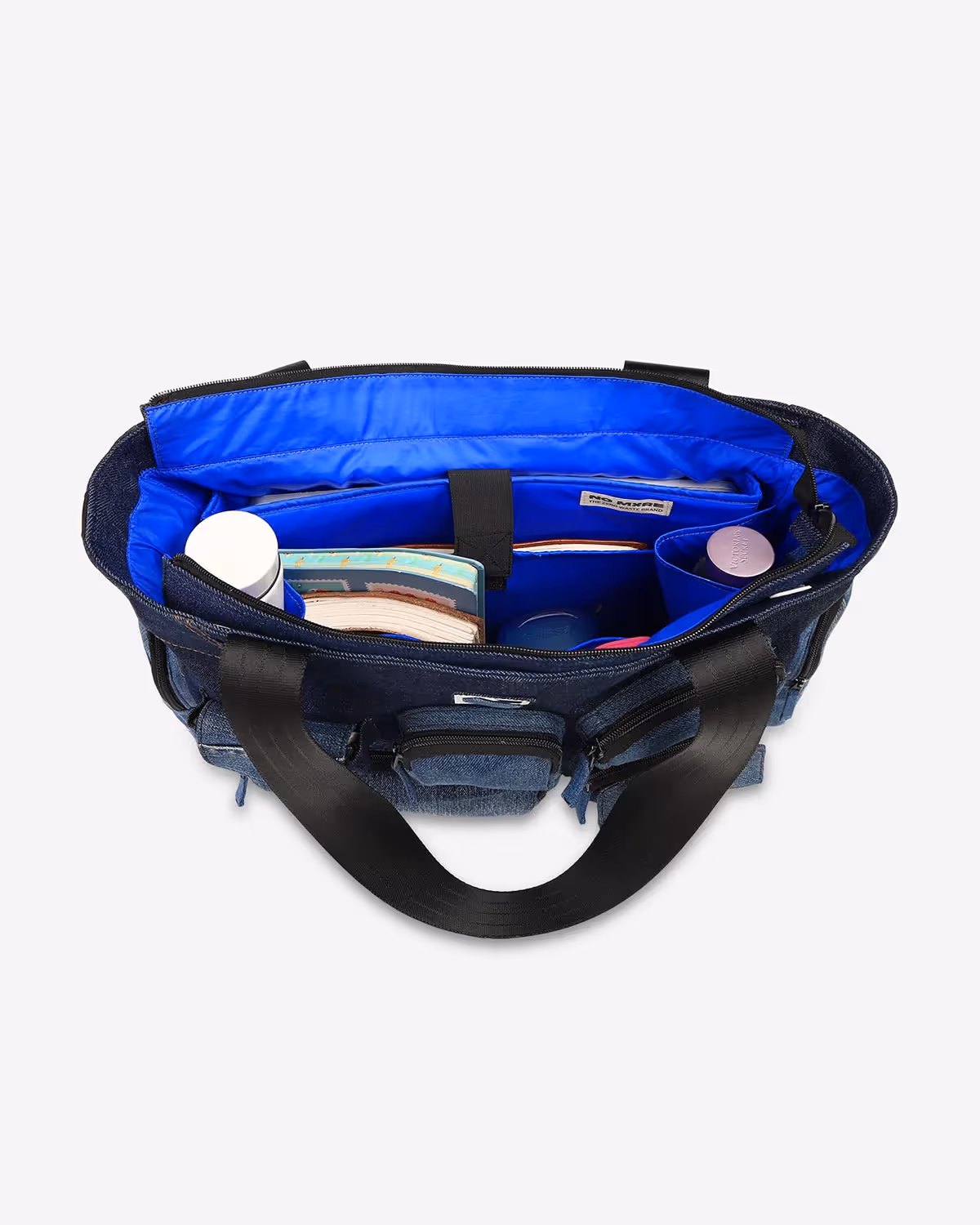 Pocket Cluster Laptop Tote Wide image 4
