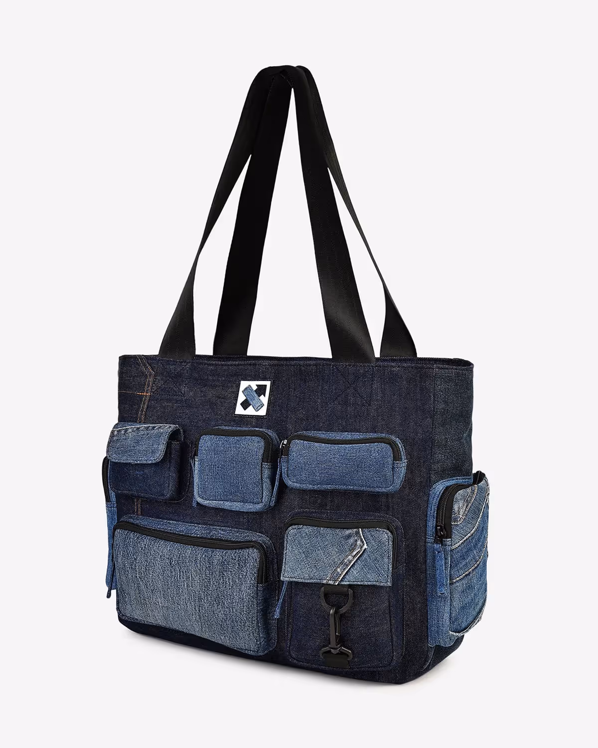 Pocket Cluster Laptop Tote Wide image 5
