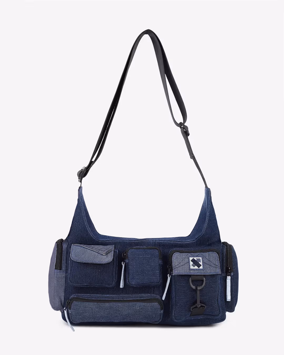 Pocket Cluster Messenger Denim  image 2