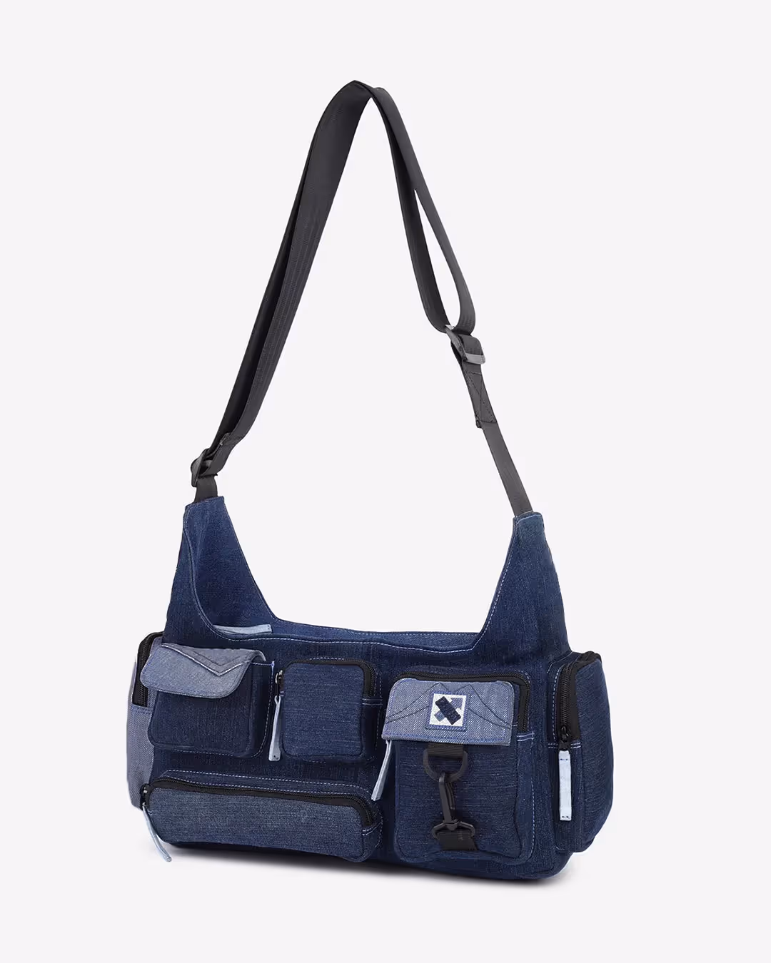 Pocket Cluster Messenger Denim  image 5