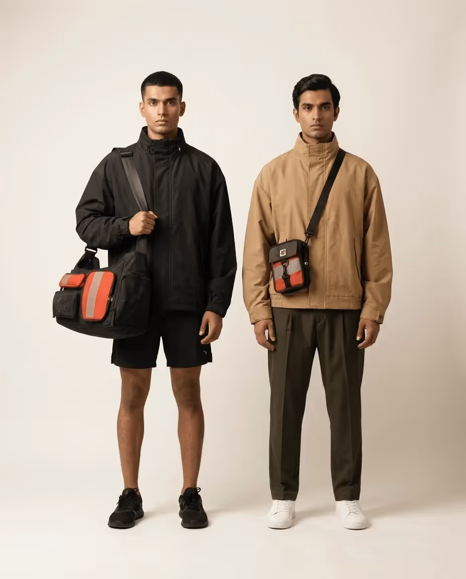 Pocket Cluster Shift Gym Bag  image 1