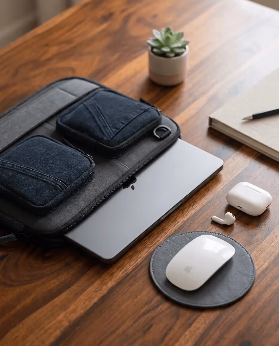 Pocket Shift Laptop Sleeve Denim  image 13