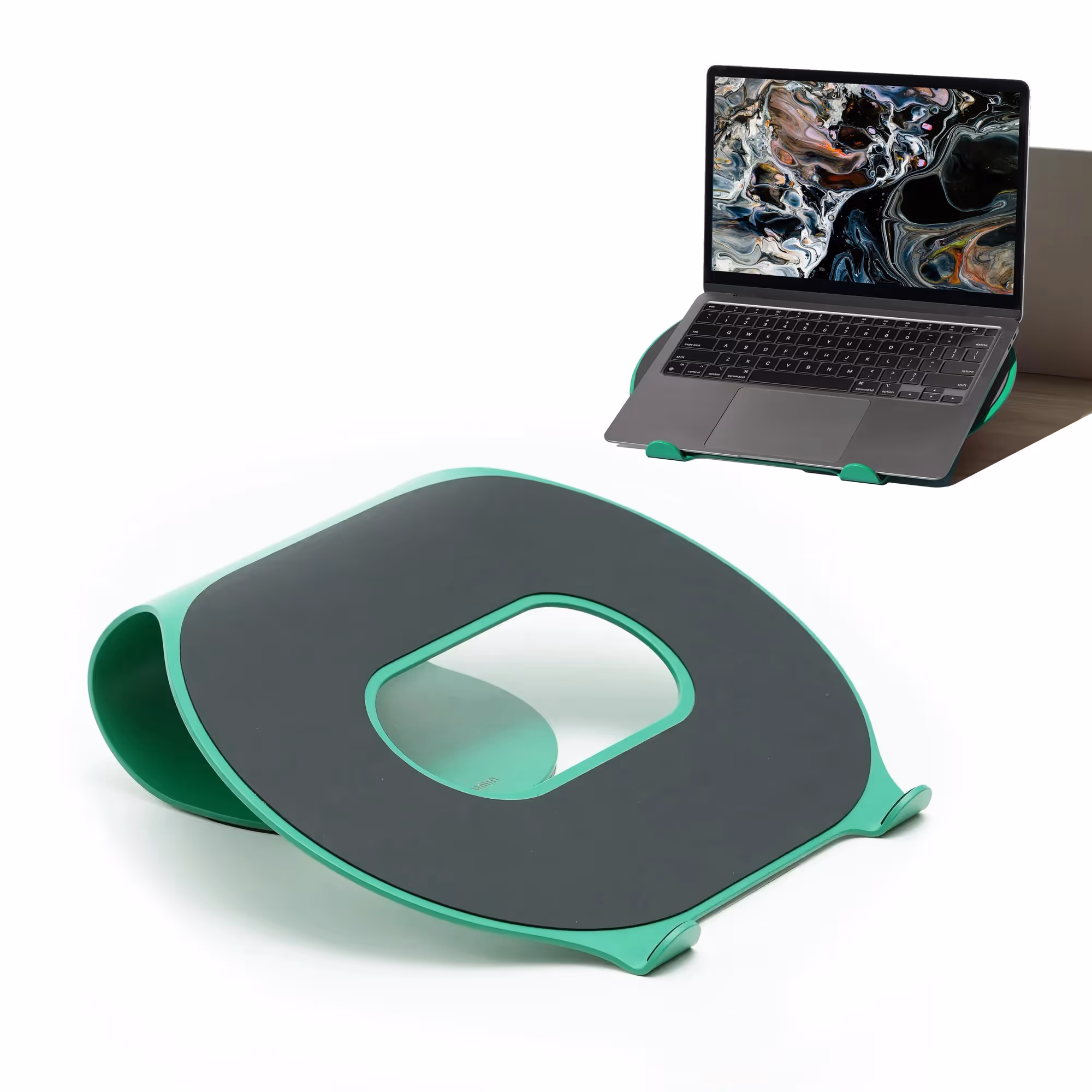Loop Laptop Stand Green image 4