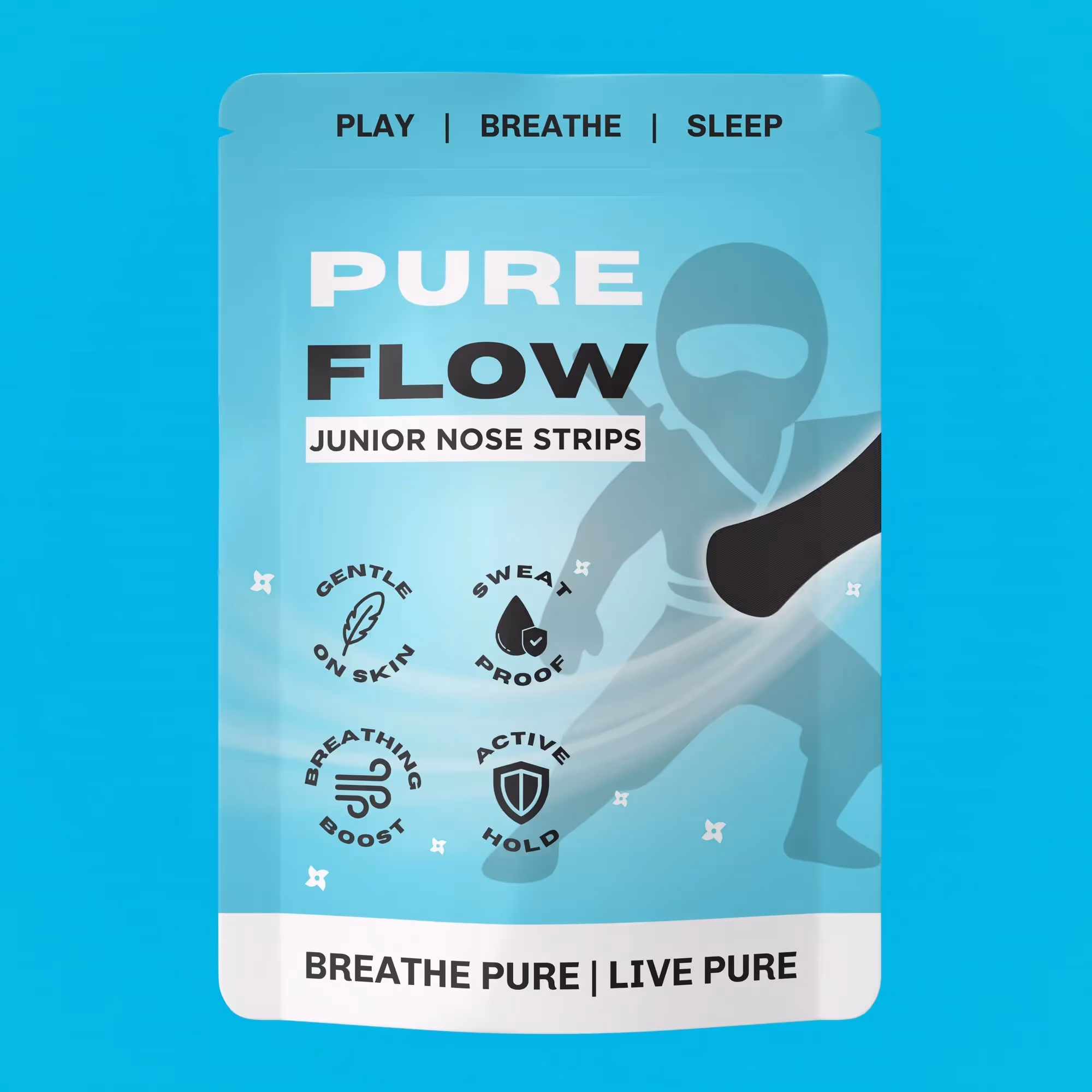 PureFlow Junior Nasal Strips image 1