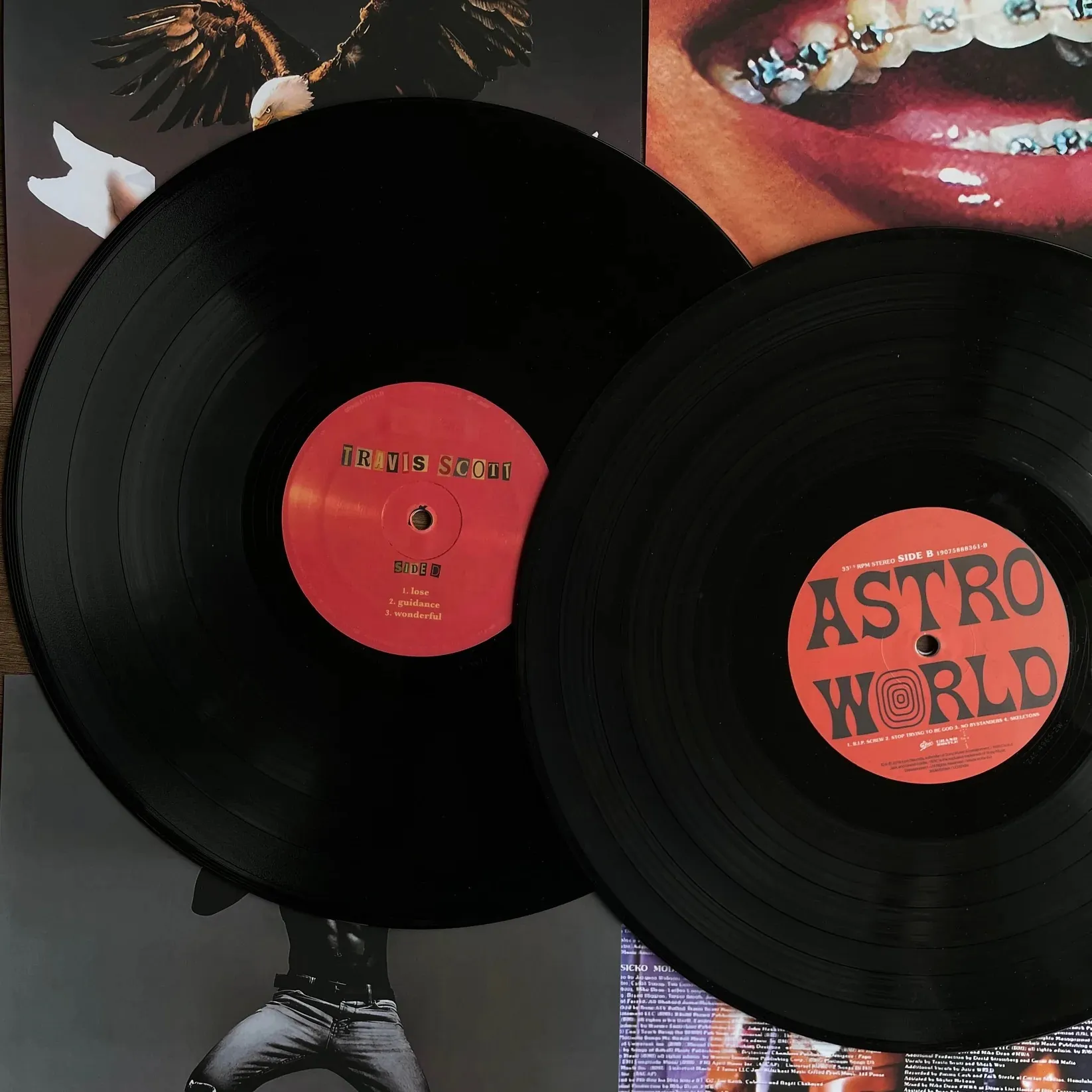 VINYL RECORDS - TRAVIS SCOTT Poster