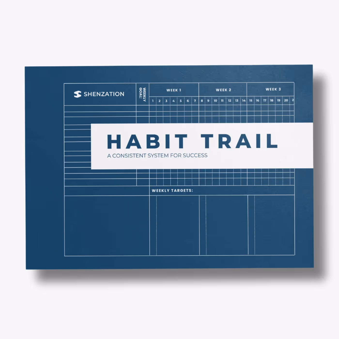 Habit Trail 6-Month Habit Tracker System  image 1