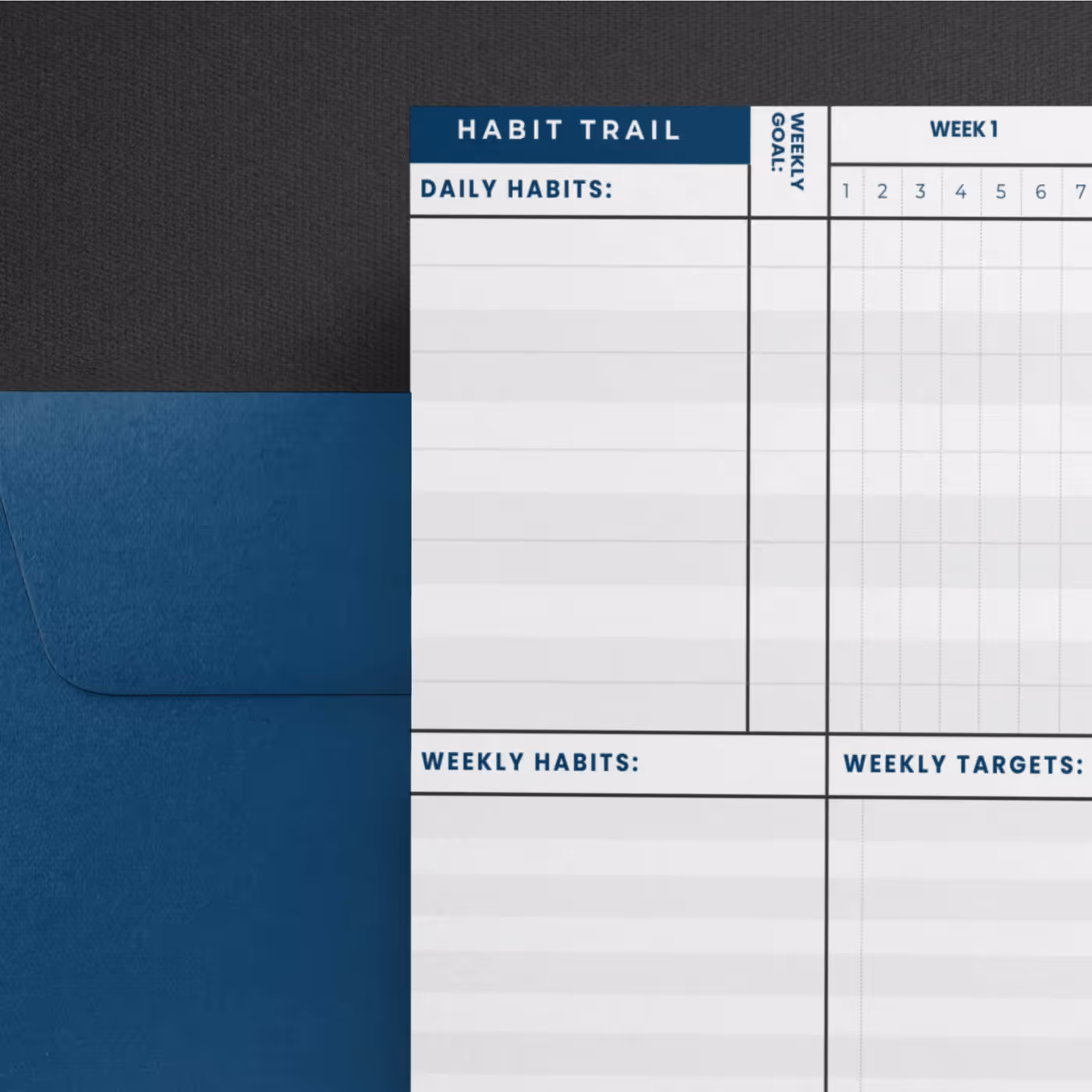Habit Trail 6-Month Habit Tracker System  image 13