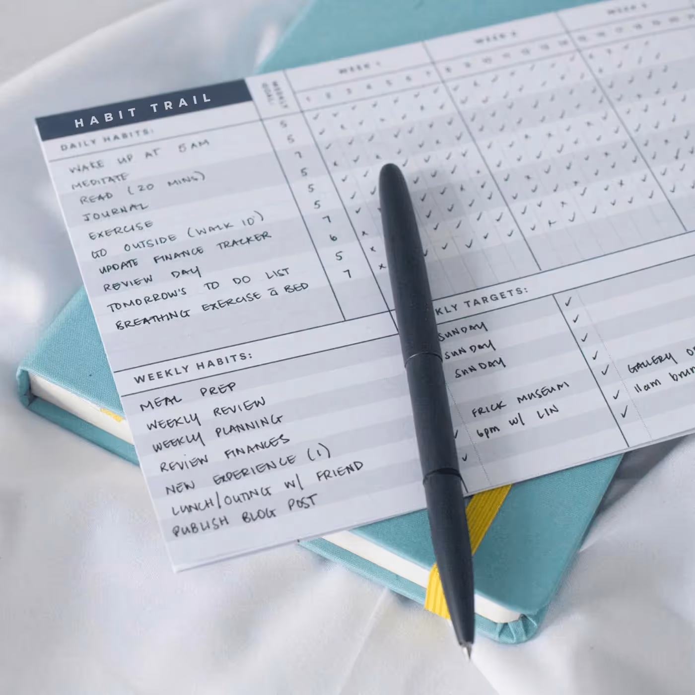 Habit Trail 6-Month Habit Tracker System  image 7
