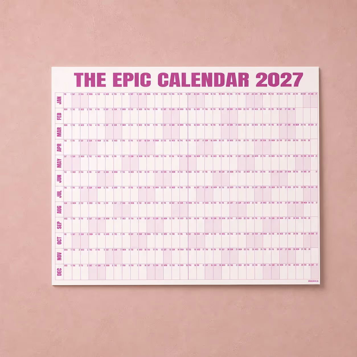 The EPIC Calendar 2027  image 12