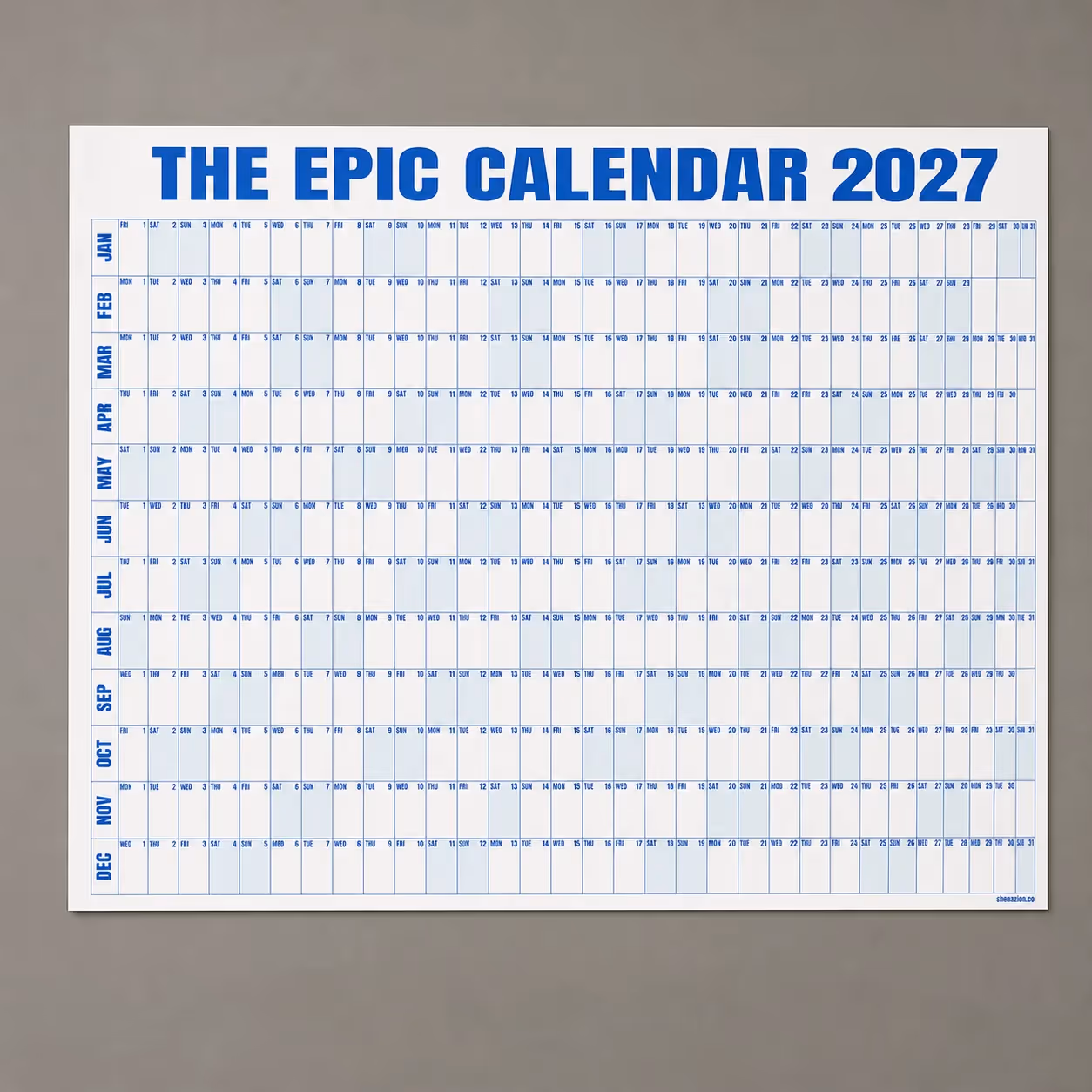 The EPIC Calendar 2027  image 14