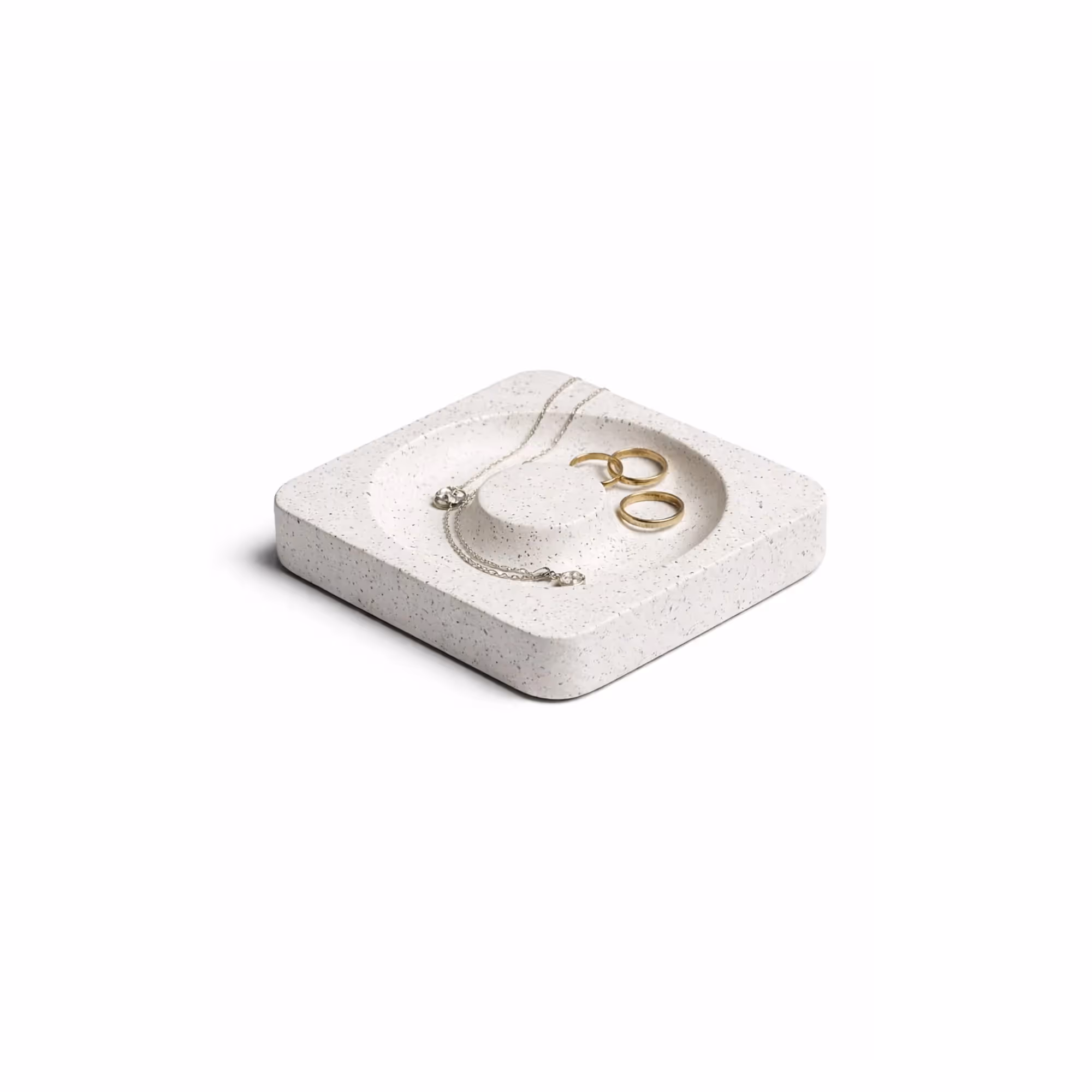 Ash Orbit Jesmonite Catchall Tray image 1