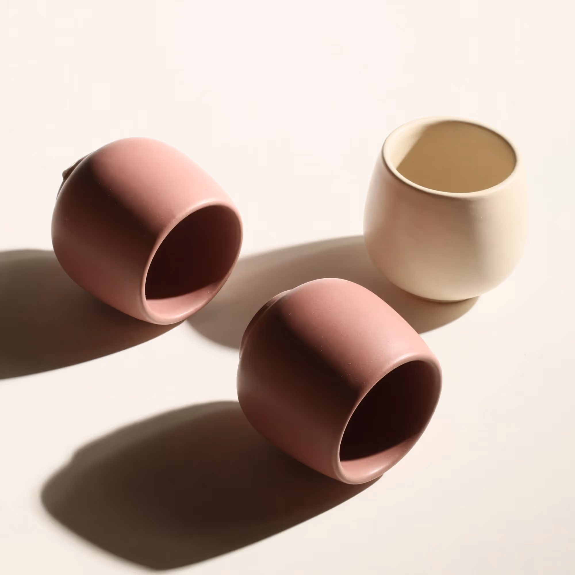 Ebb Handcrafted Ceramic Cup Set of 2  image 1