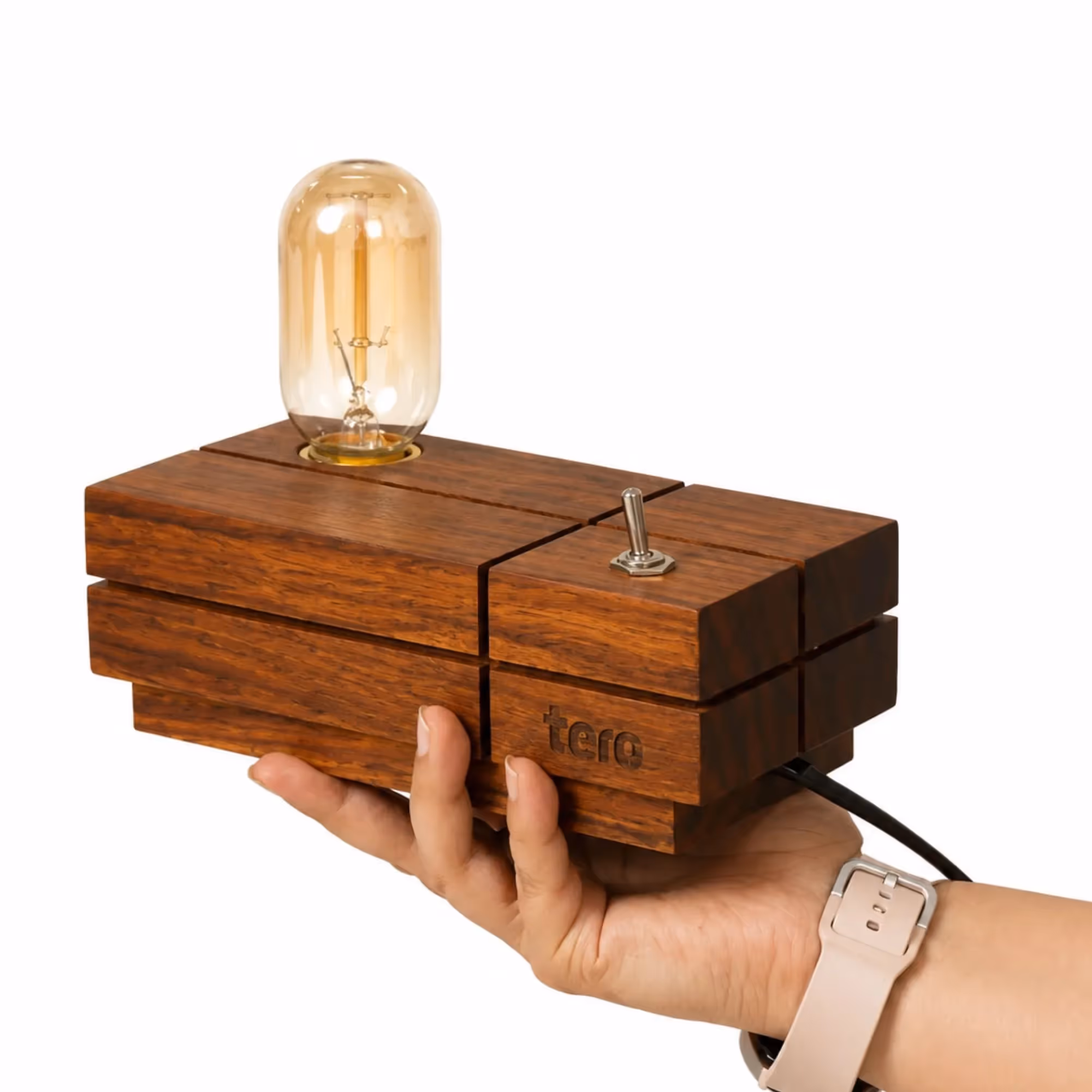 Lume Solid Wood Table Lamp image 7