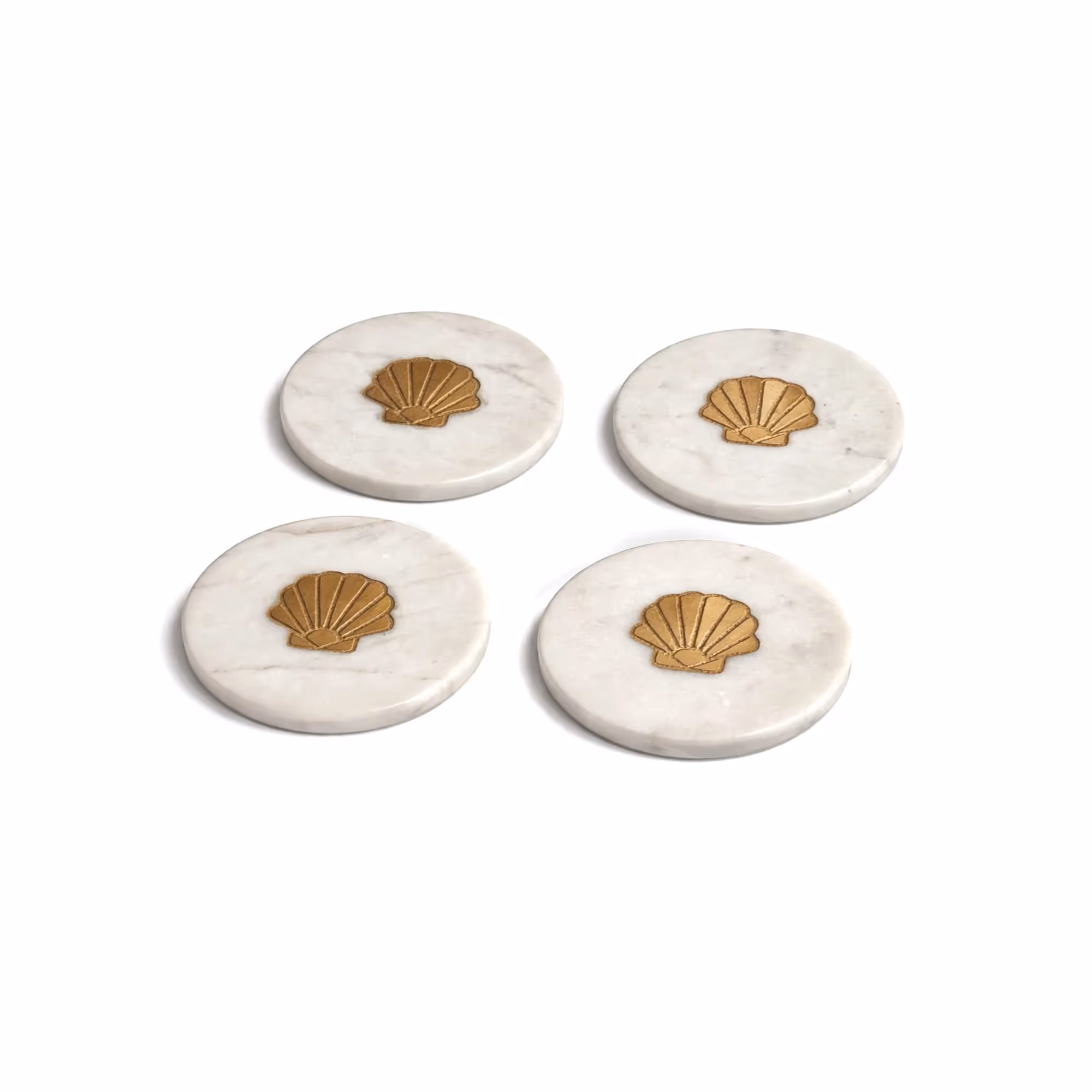 Oyster Coasters (Set of 4)  image 9