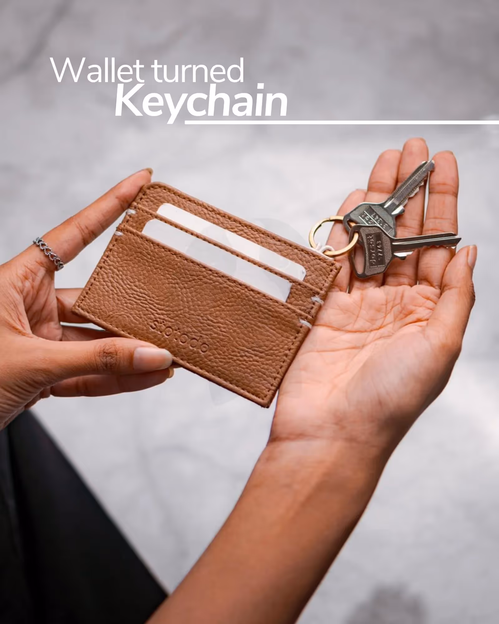 Pockit Cardholder Wallet & Keychain  image 4