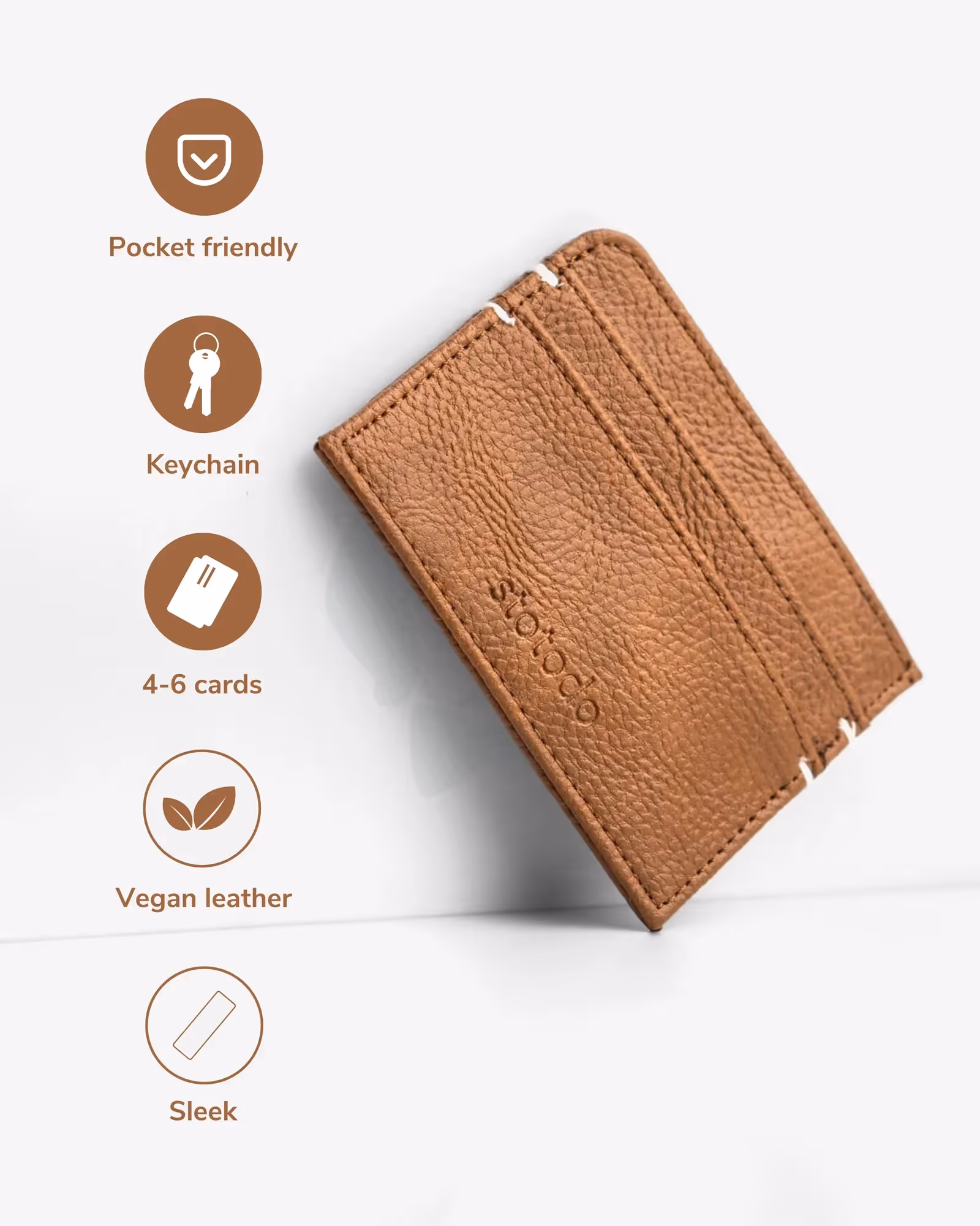 Pockit Cardholder Wallet & Keychain  image 8