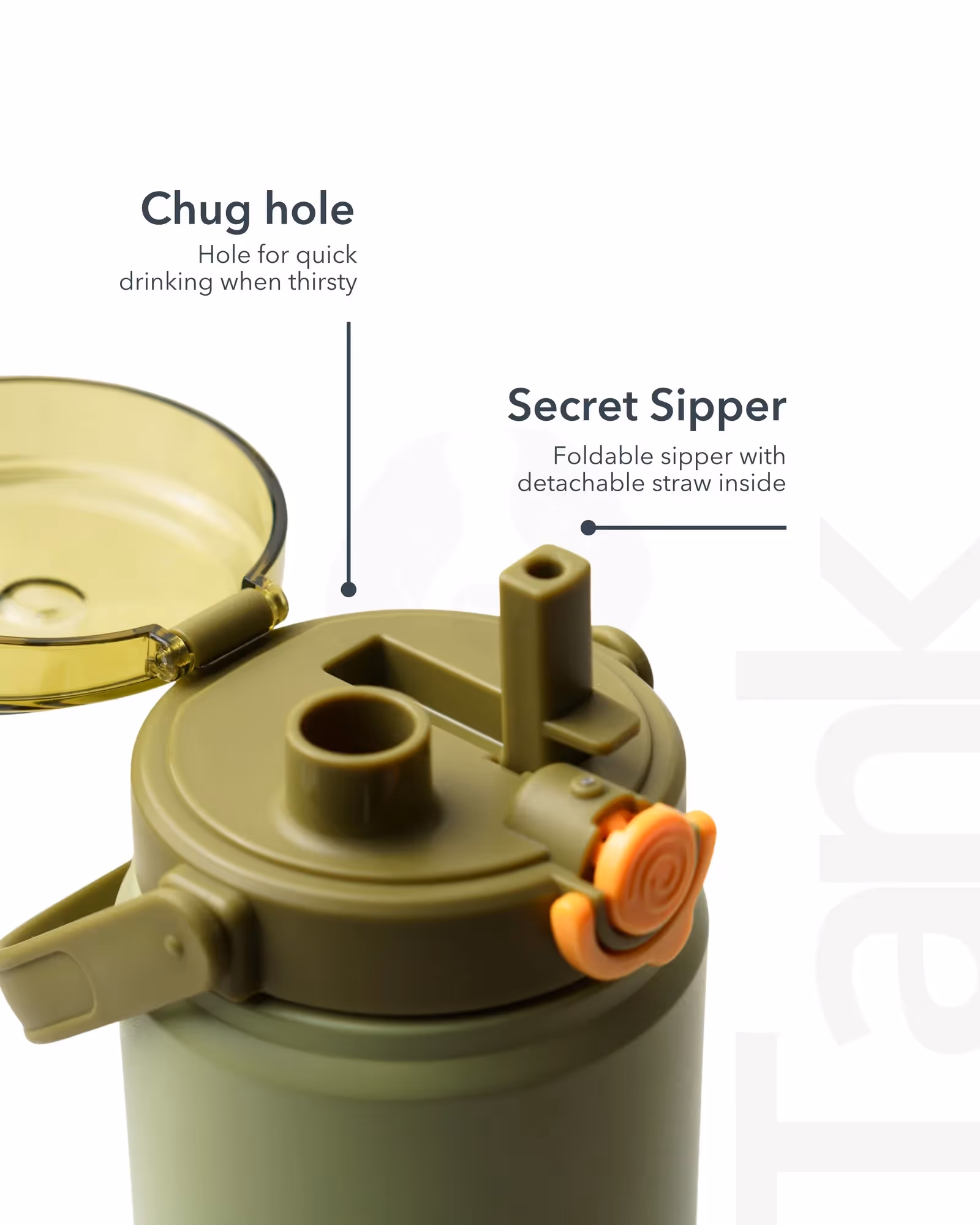 Tank Avocray Limited Edition Insulated Sipper Flask image 5