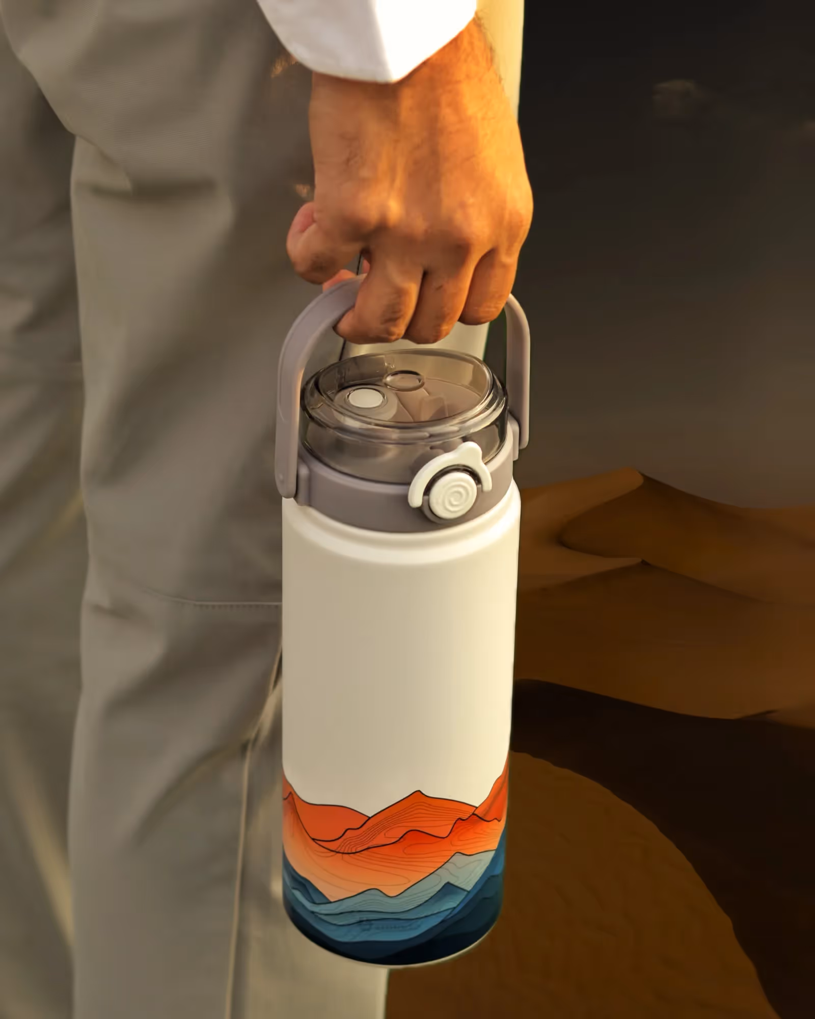 Tank Dunes Edition Insulated Sipper Flask  image 3