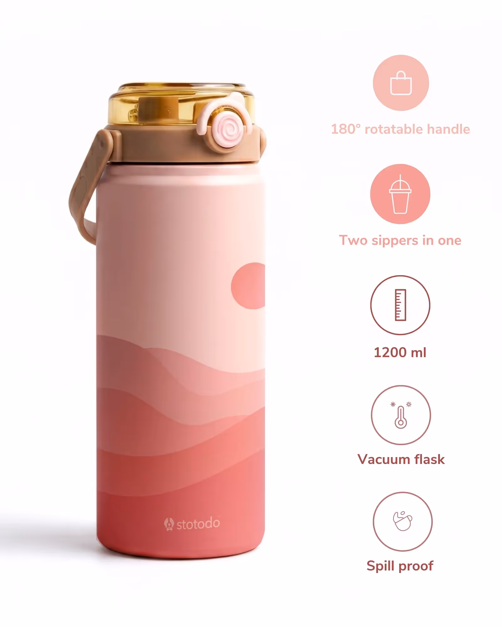 Tank Tides Limited Edition Insulated Sipper Flask  image 3