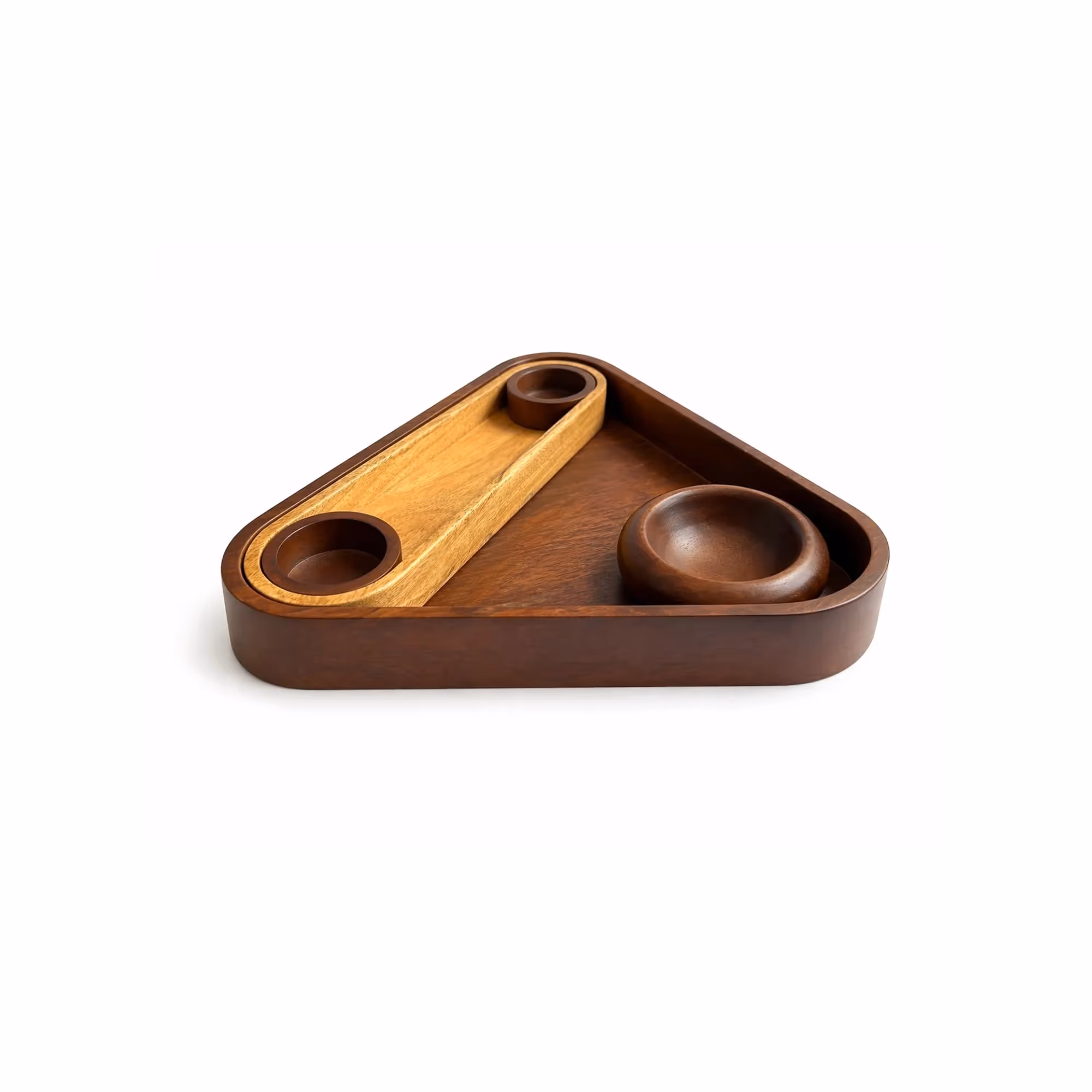 Triangle Base Chip And Dip Tray Set image 10