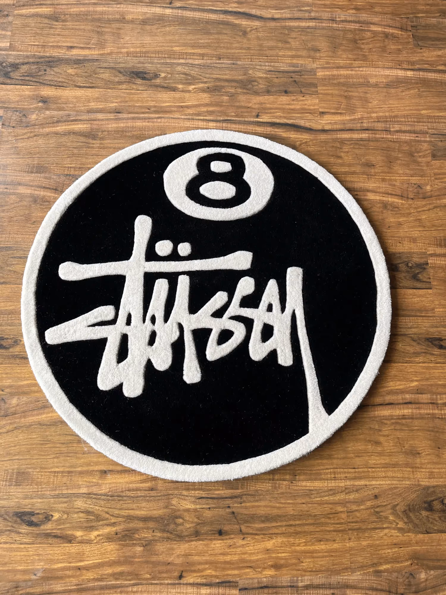 8 Ball Text Rug image 1