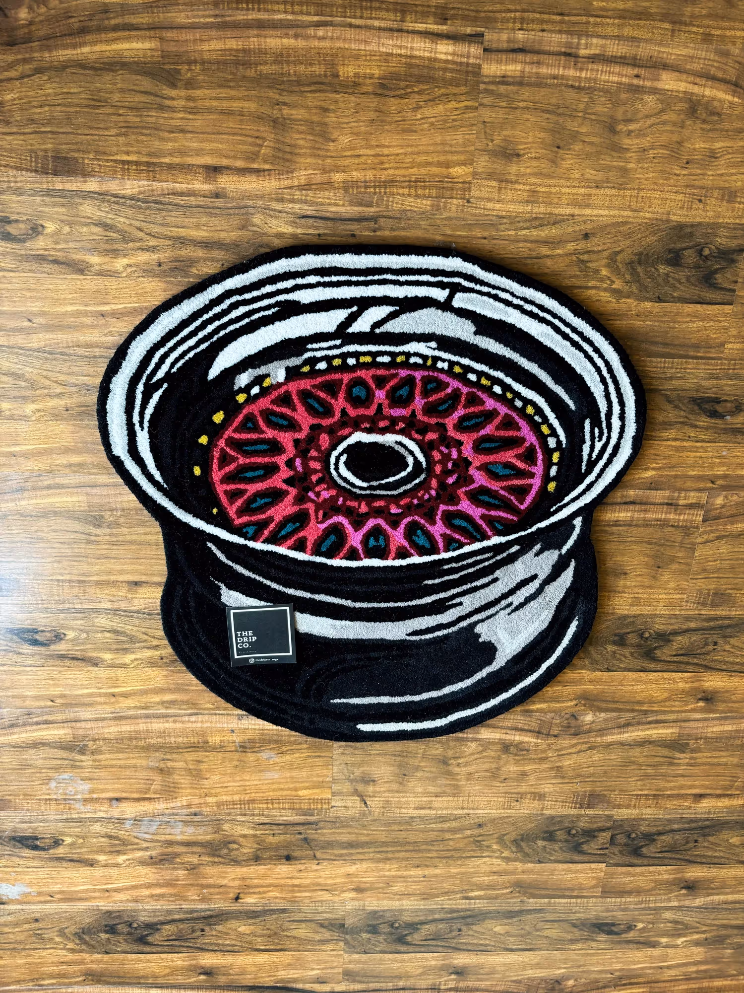 Allow Wheel Hand Tufted Rug  image 1