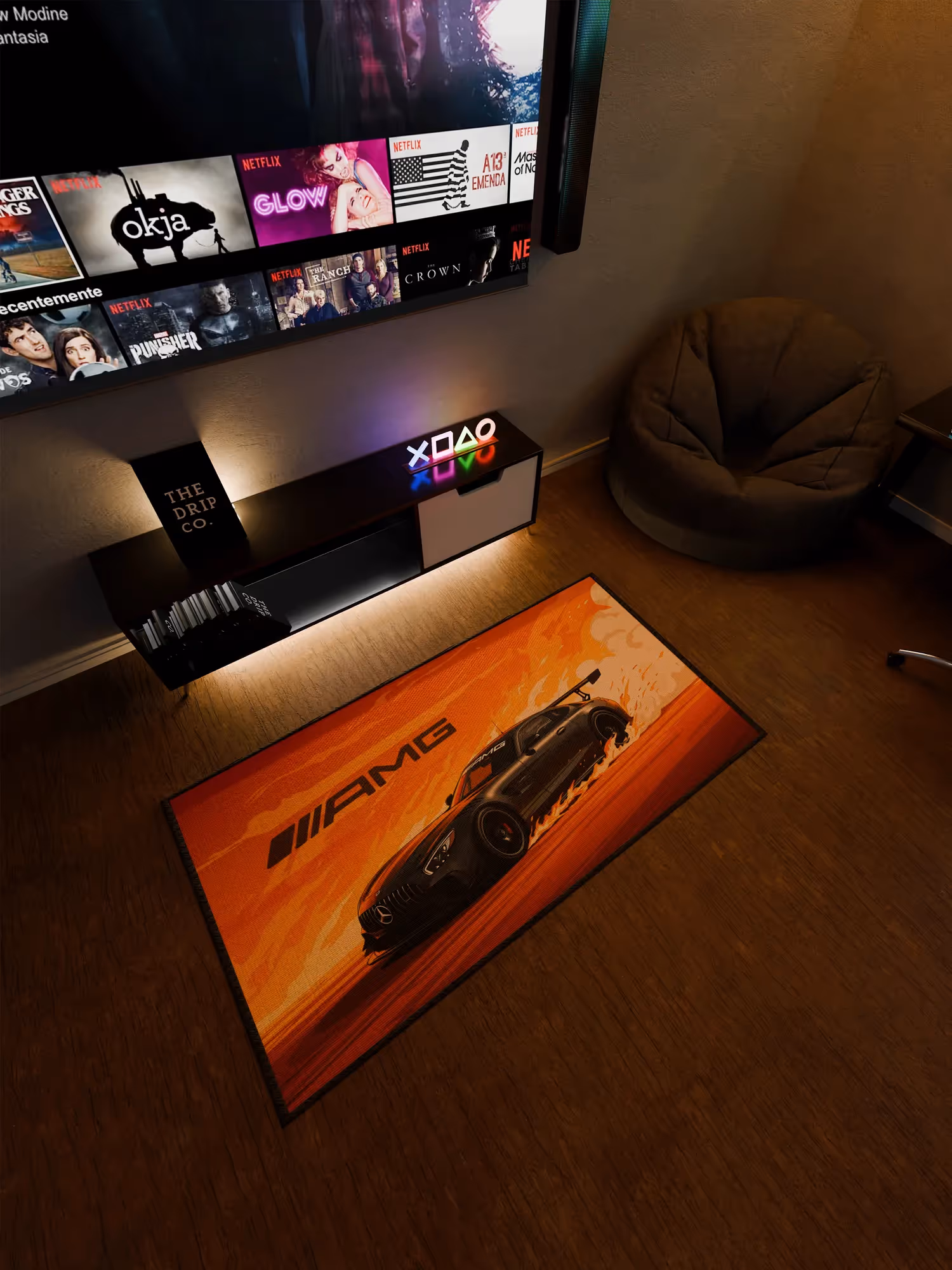 AMG Car Washable Rug image 2