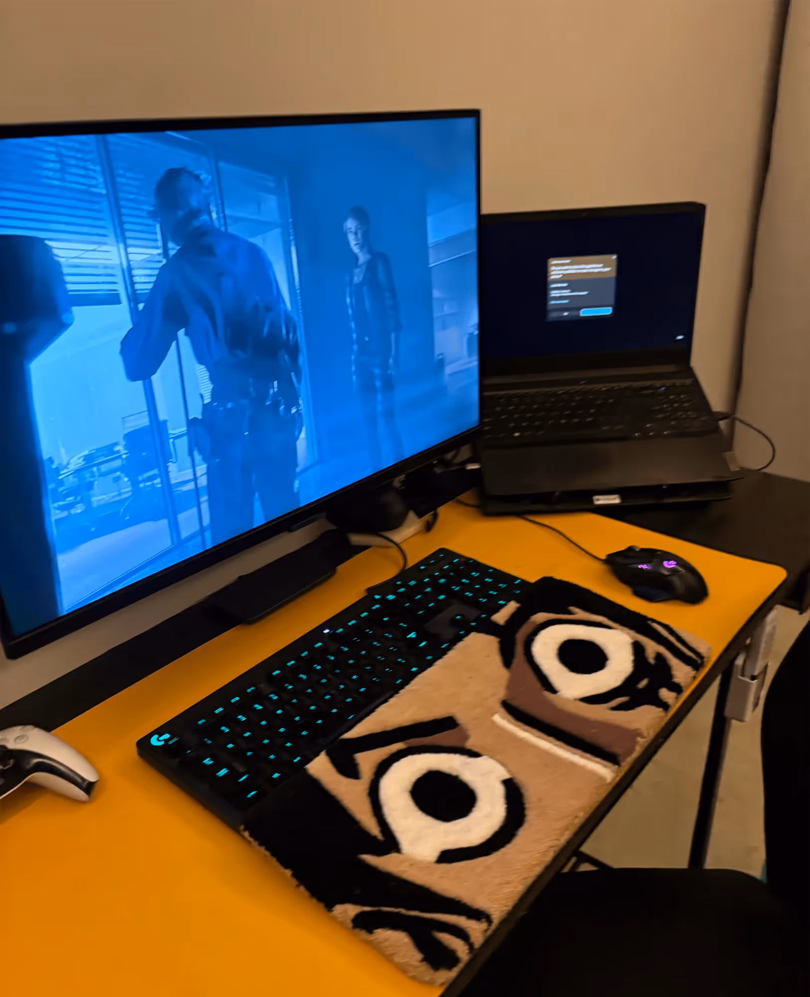 Anime Eye Keyboard Rug image 6