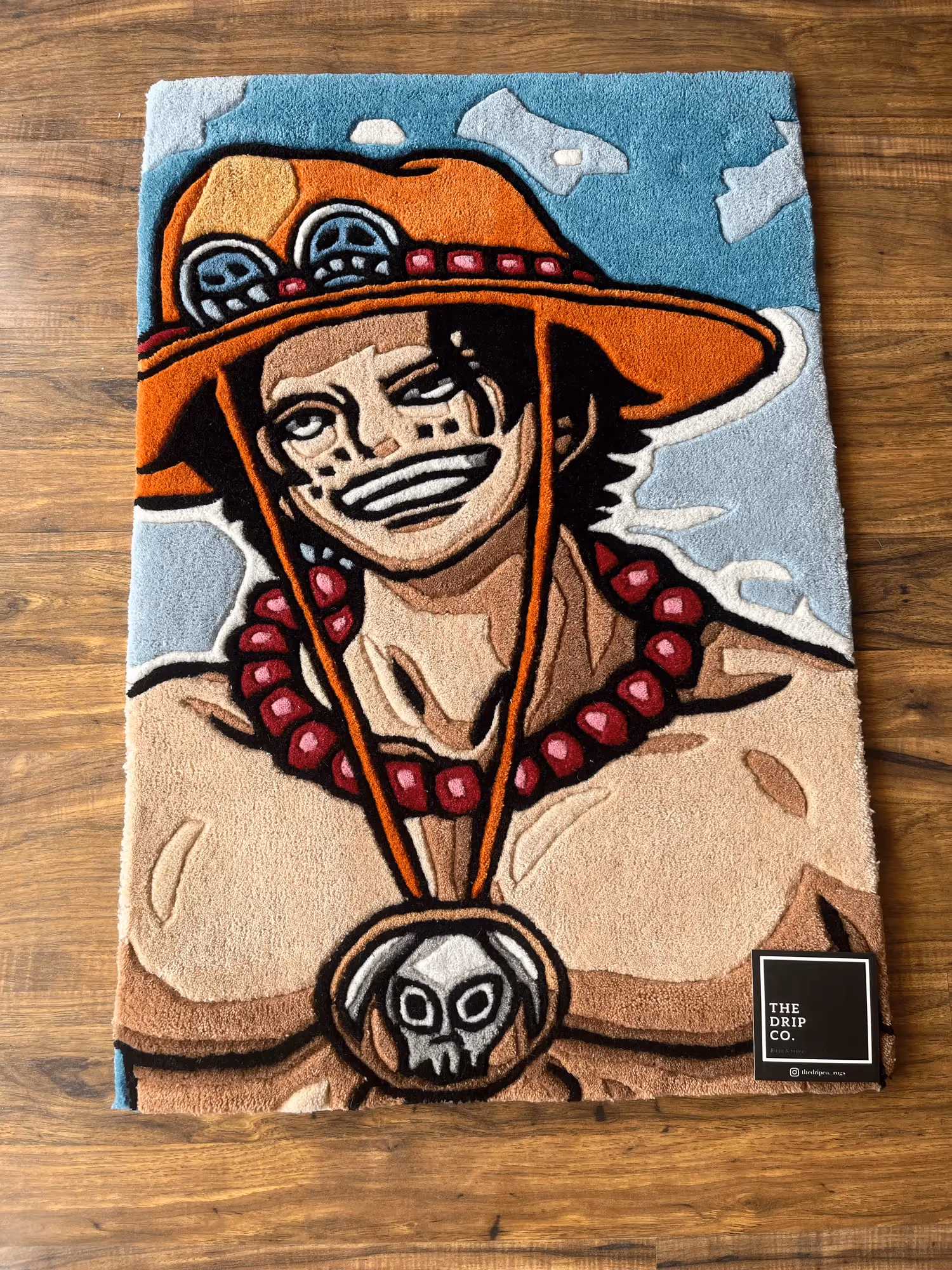 Anime Pirate Character Hand Tufted Rug image 1