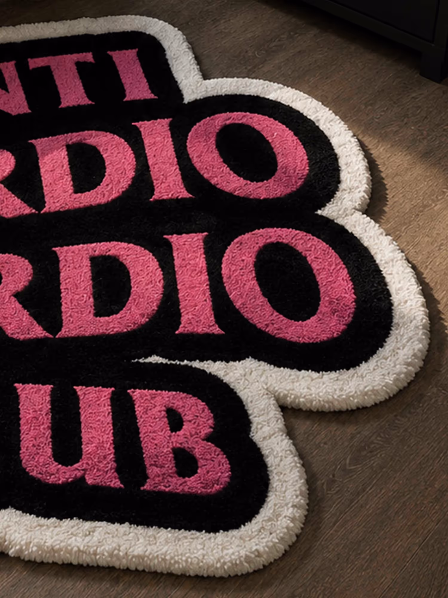 Anti Cardio Cardio Club Hand Tufted Rug image 3