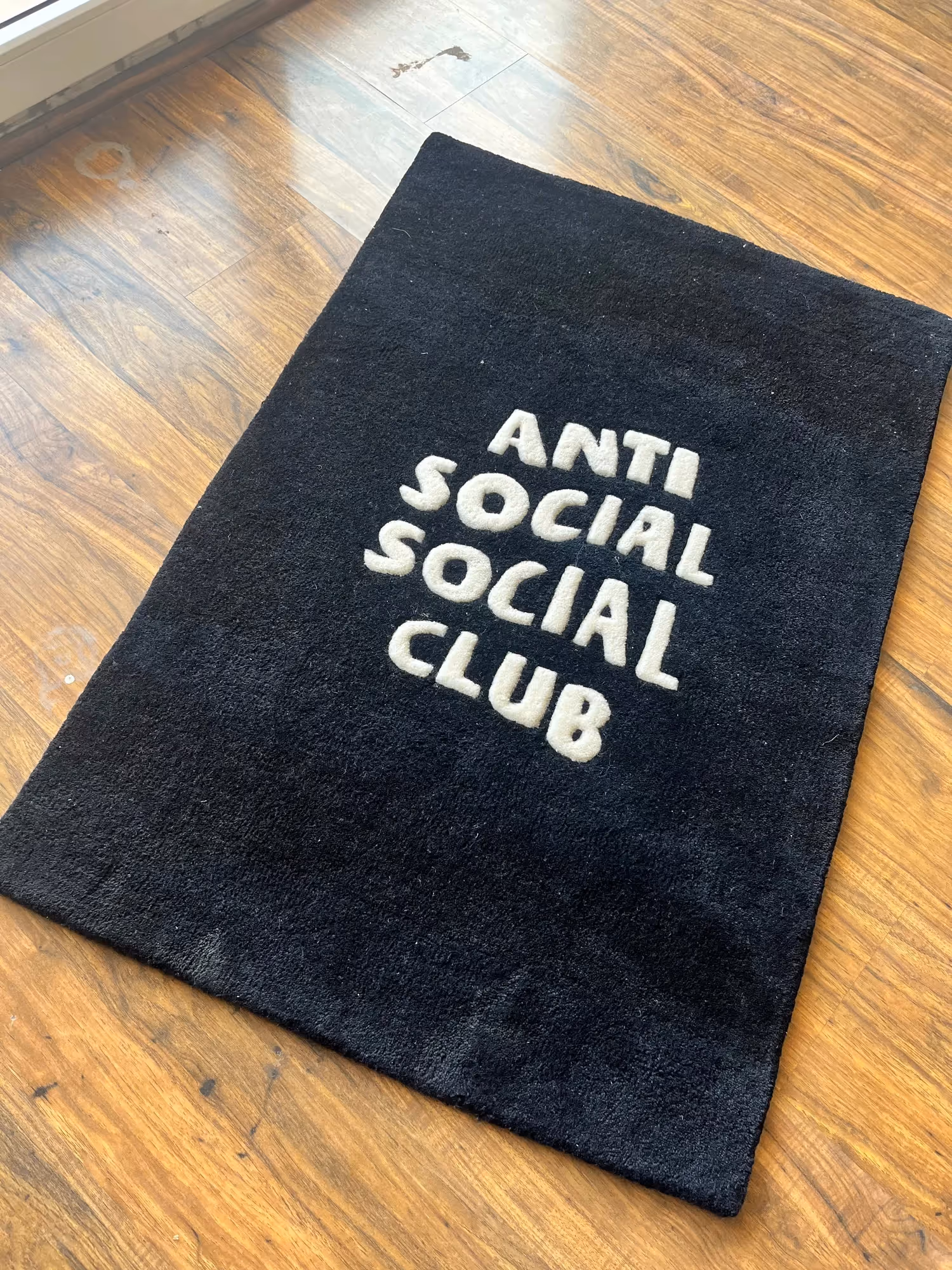 Anti-Social Social-Club Hand Tufted Rug image 3