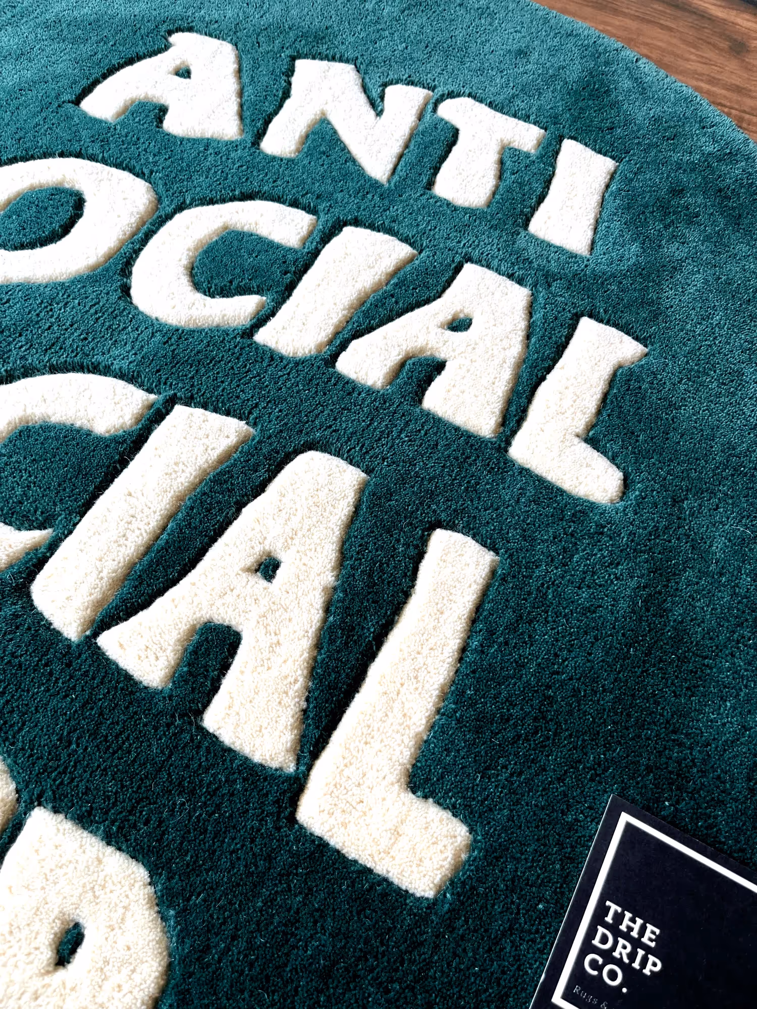 Anti-Social Social Club Hand Tufted Rug image 3