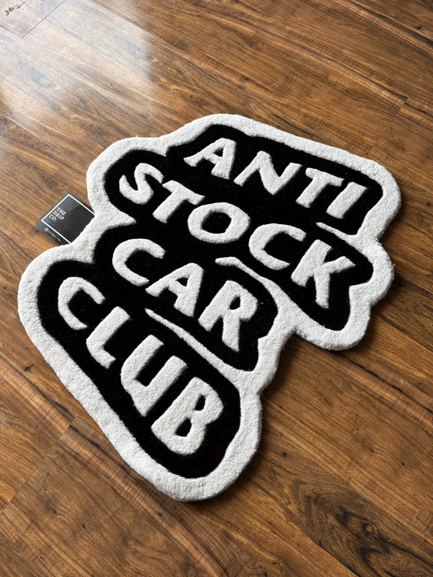 Anti Stock Car Club Hand Tufted Rug image 3