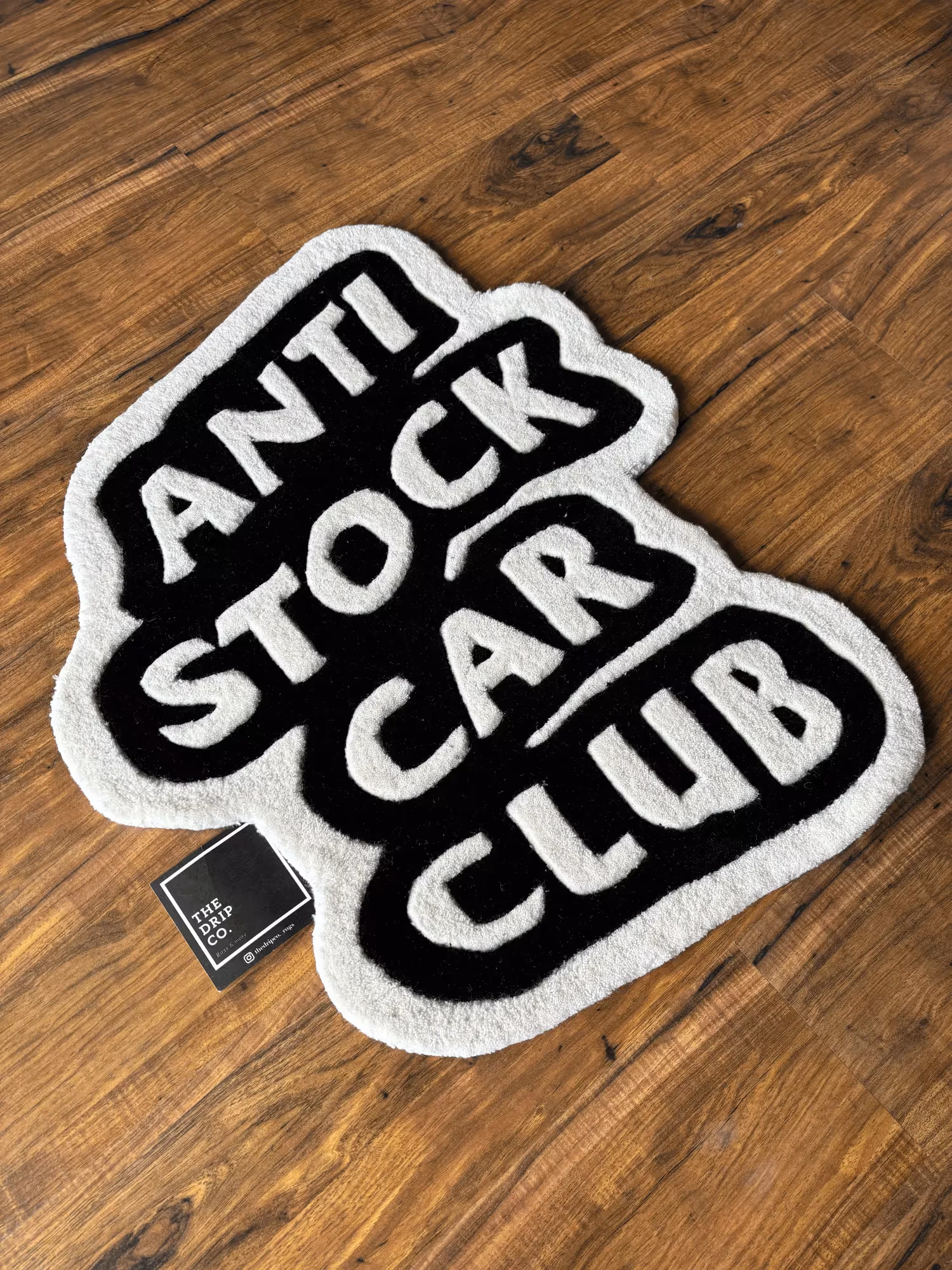 Anti Stock Car Club Hand Tufted Rug image 4