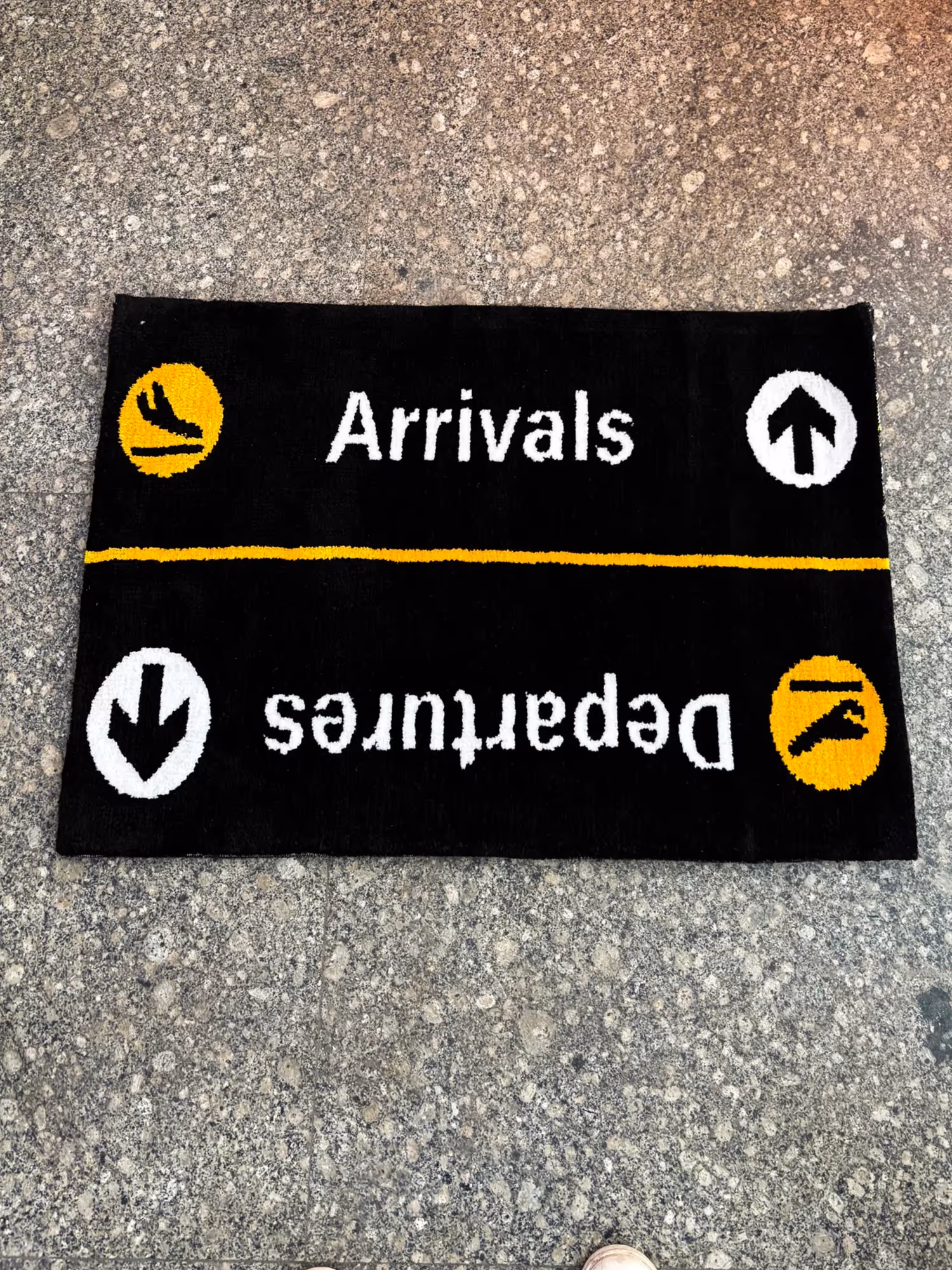 Arrival & Departure Everyday Machine Made Rug image 3
