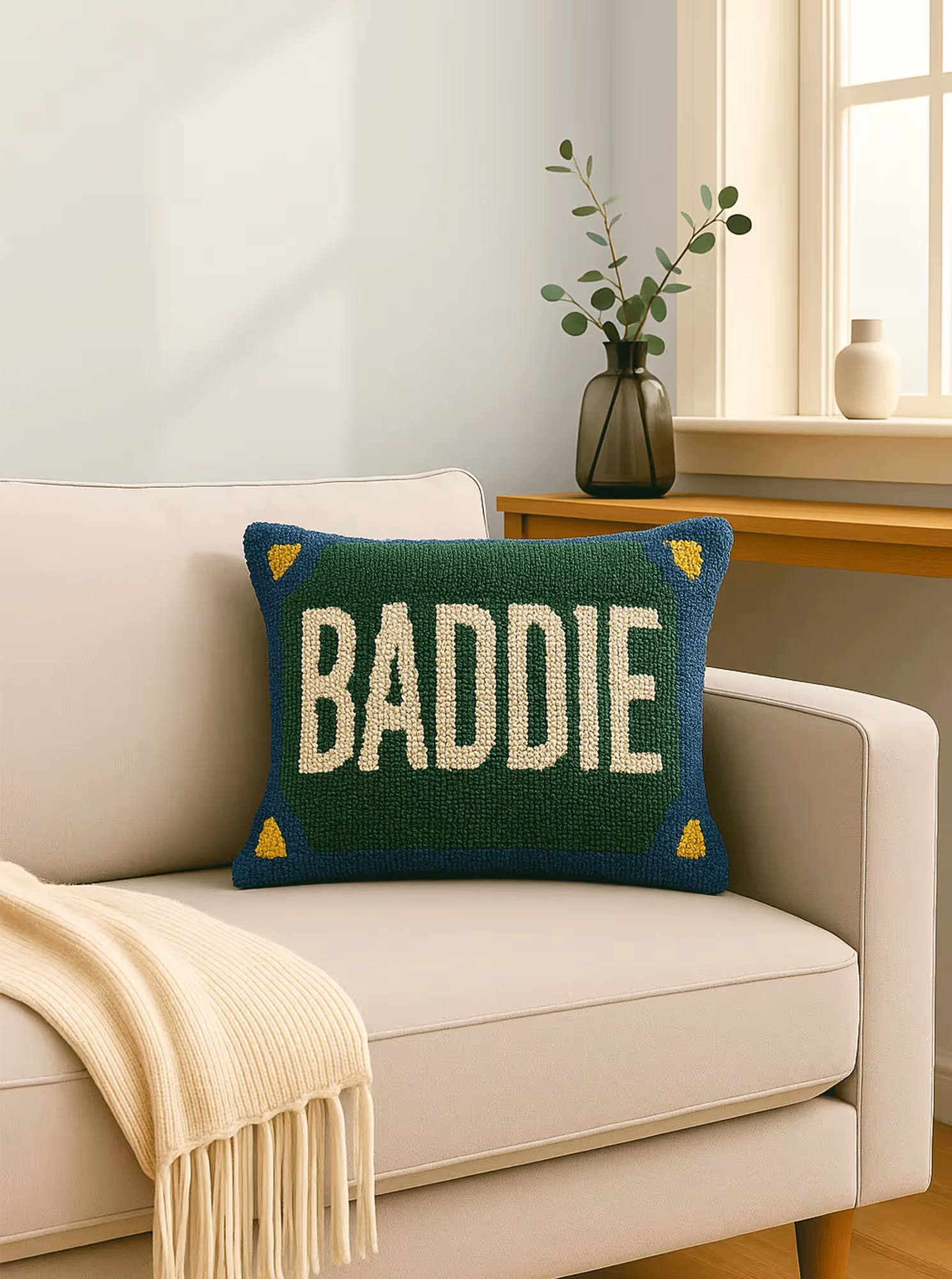 Baddie Cushion Cover image 1