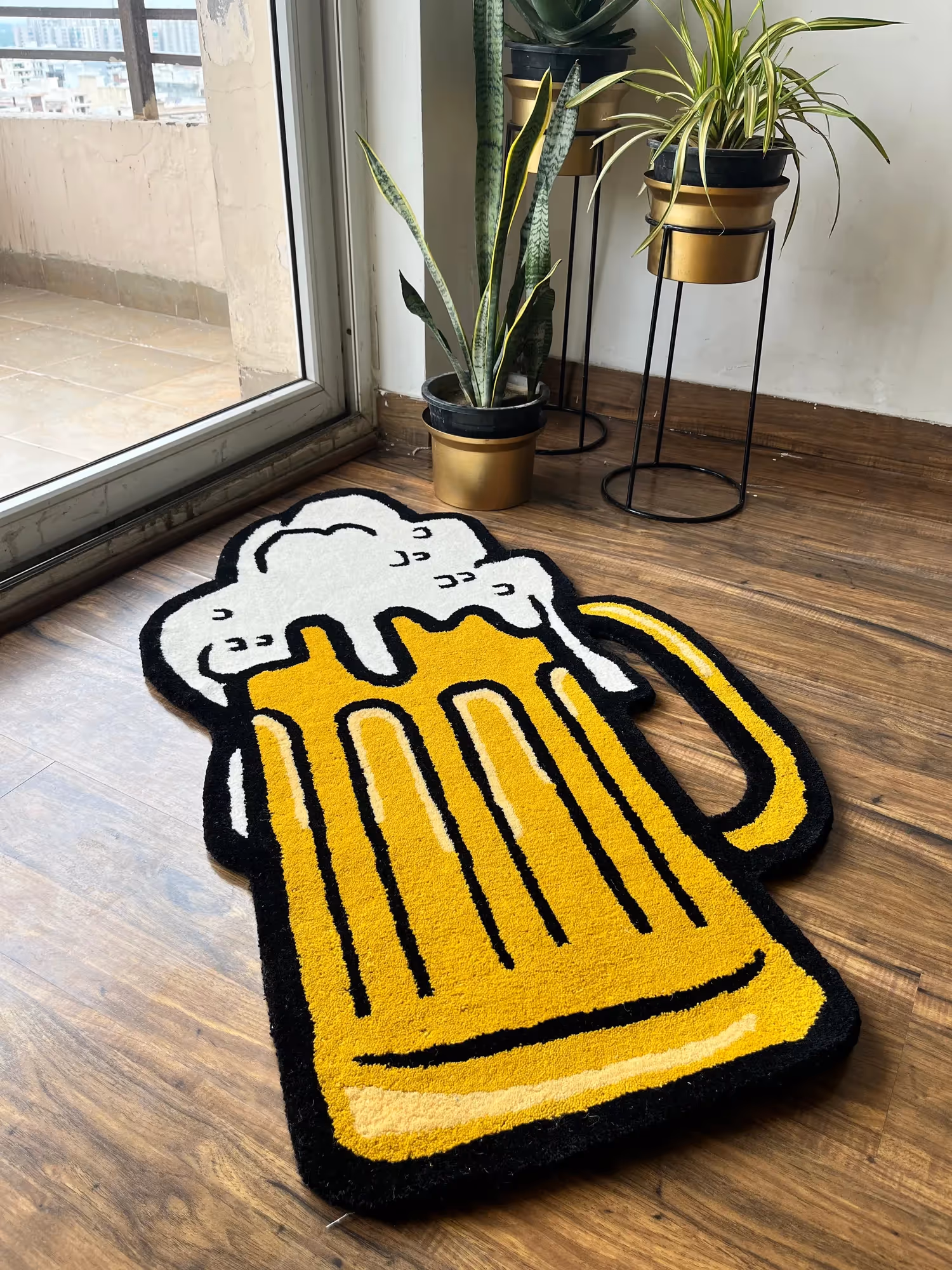Beer Mug Hand Tufted Rug image 2
