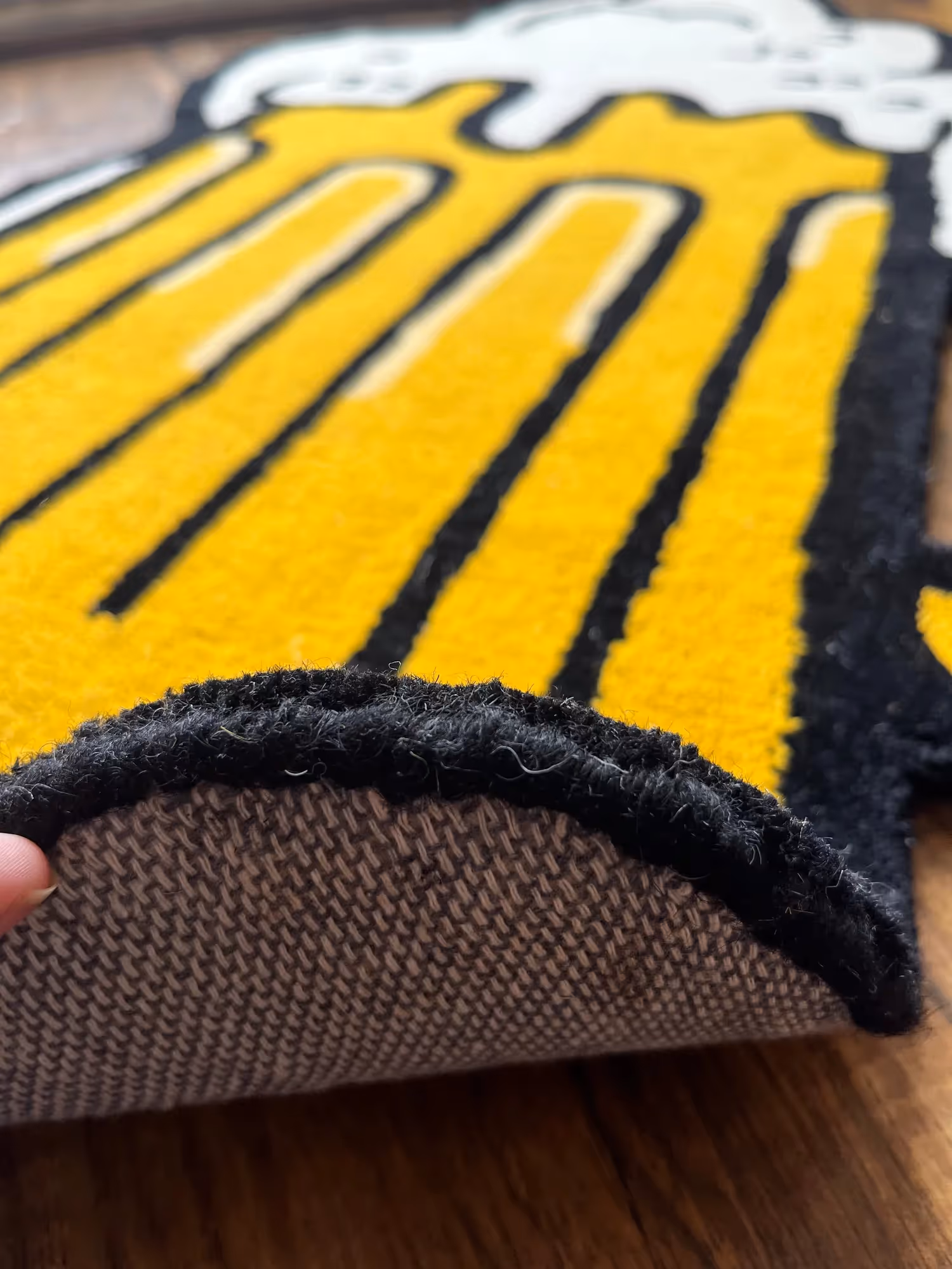 Beer Mug Hand Tufted Rug image 3