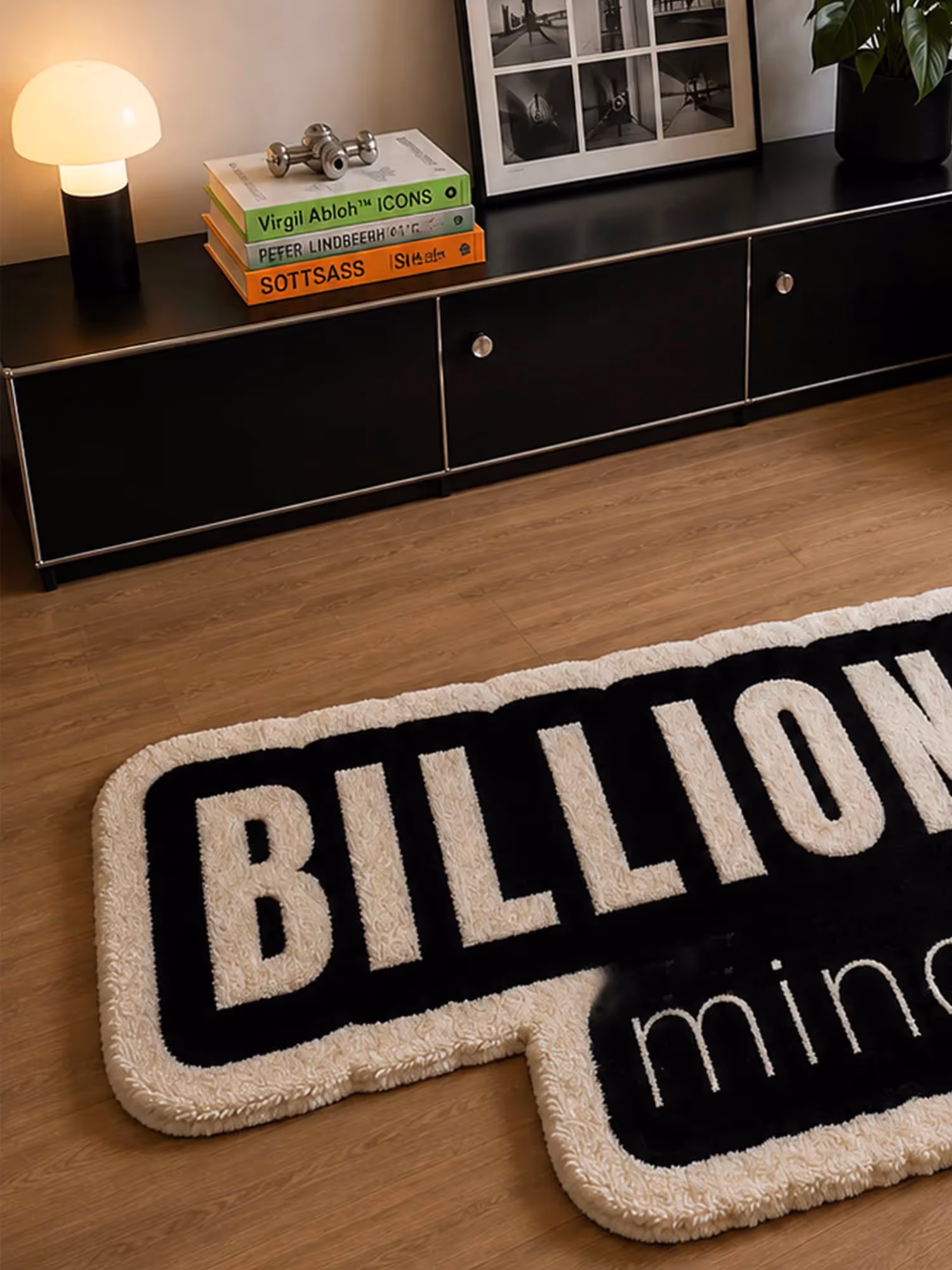 Billionaire Mindset Hand Tufted Rug image 3