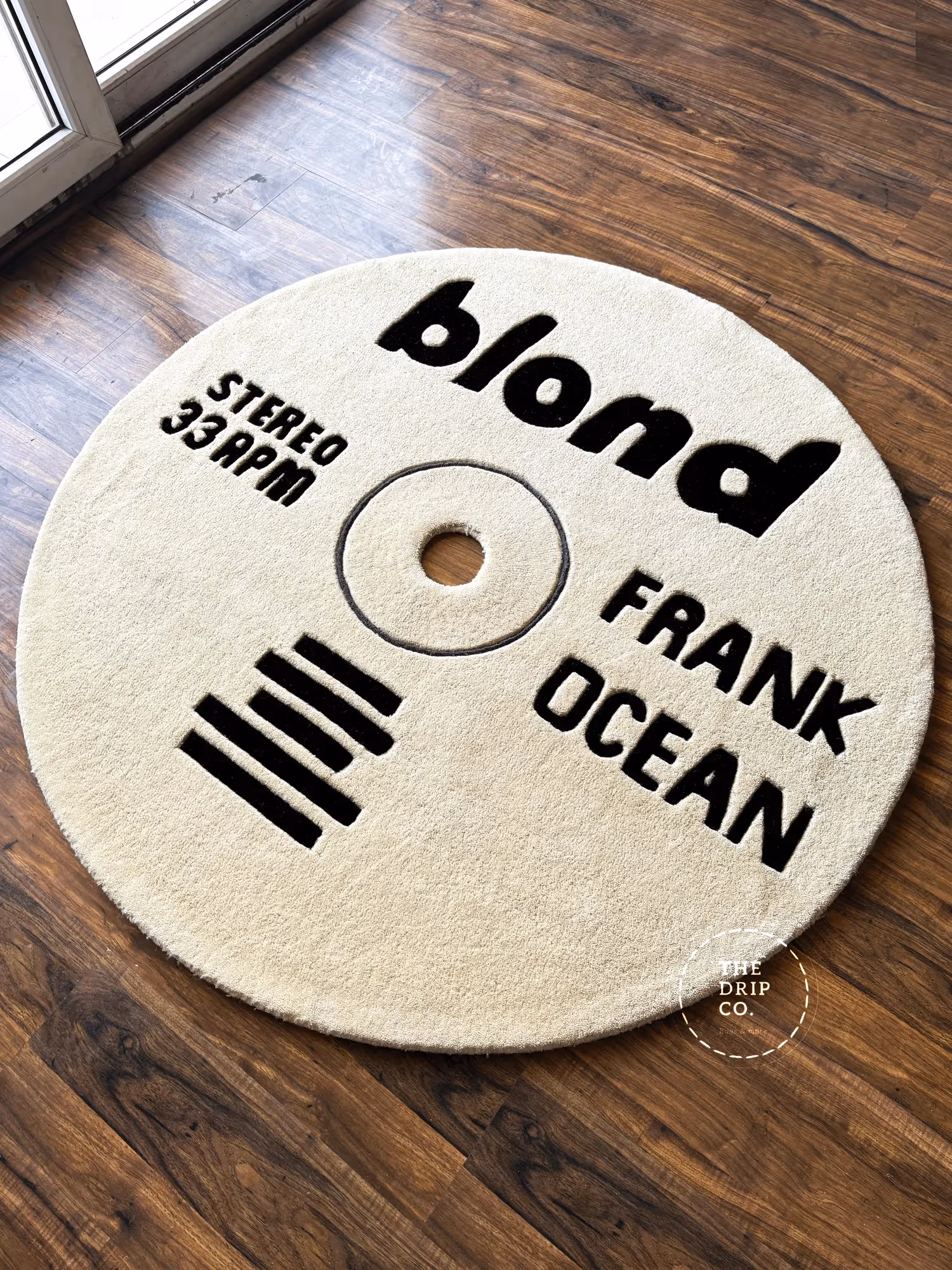 Blond CD Tufted Rug image 1