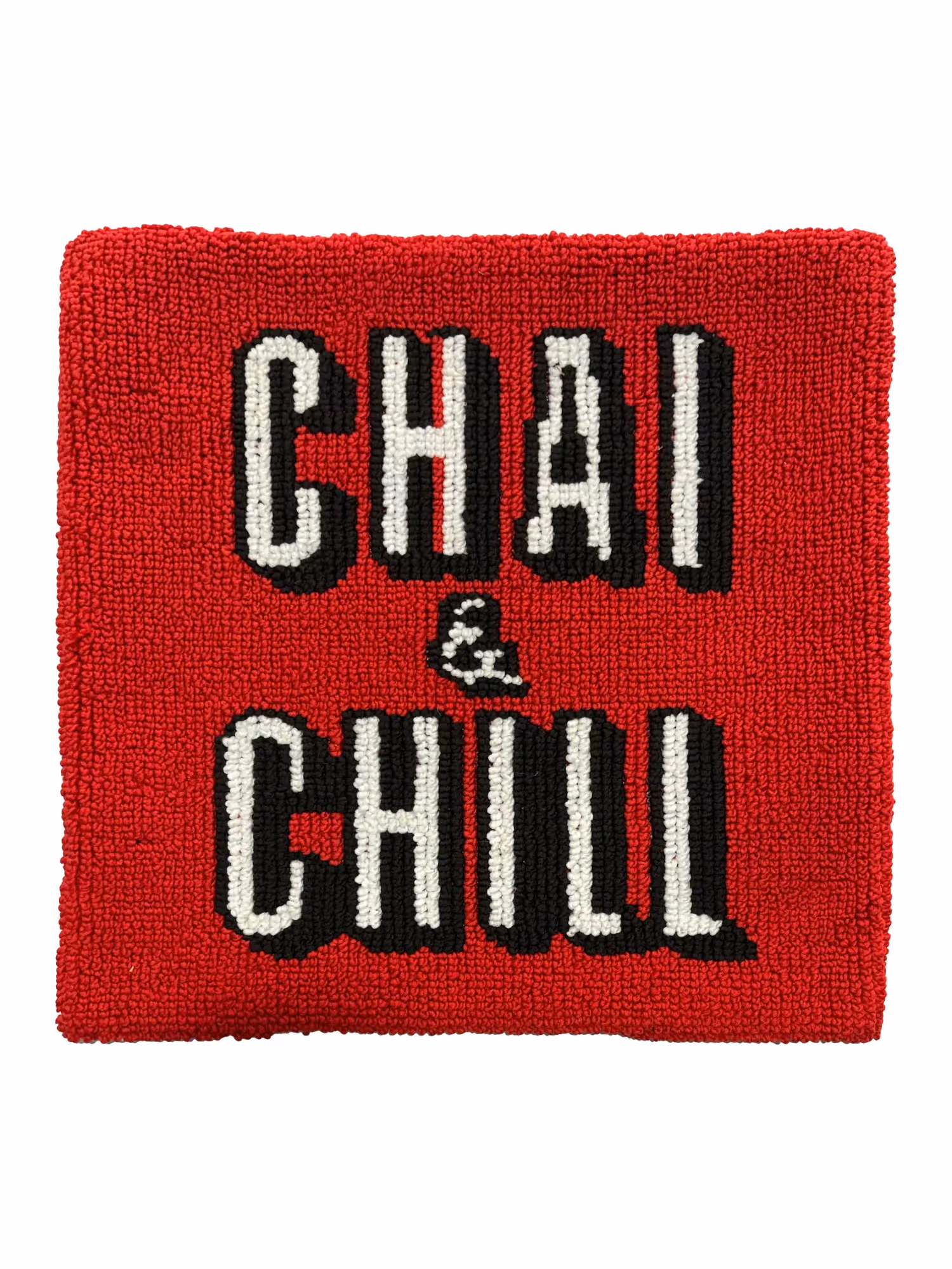 Chai and Chill Red Cushion Cover image 2