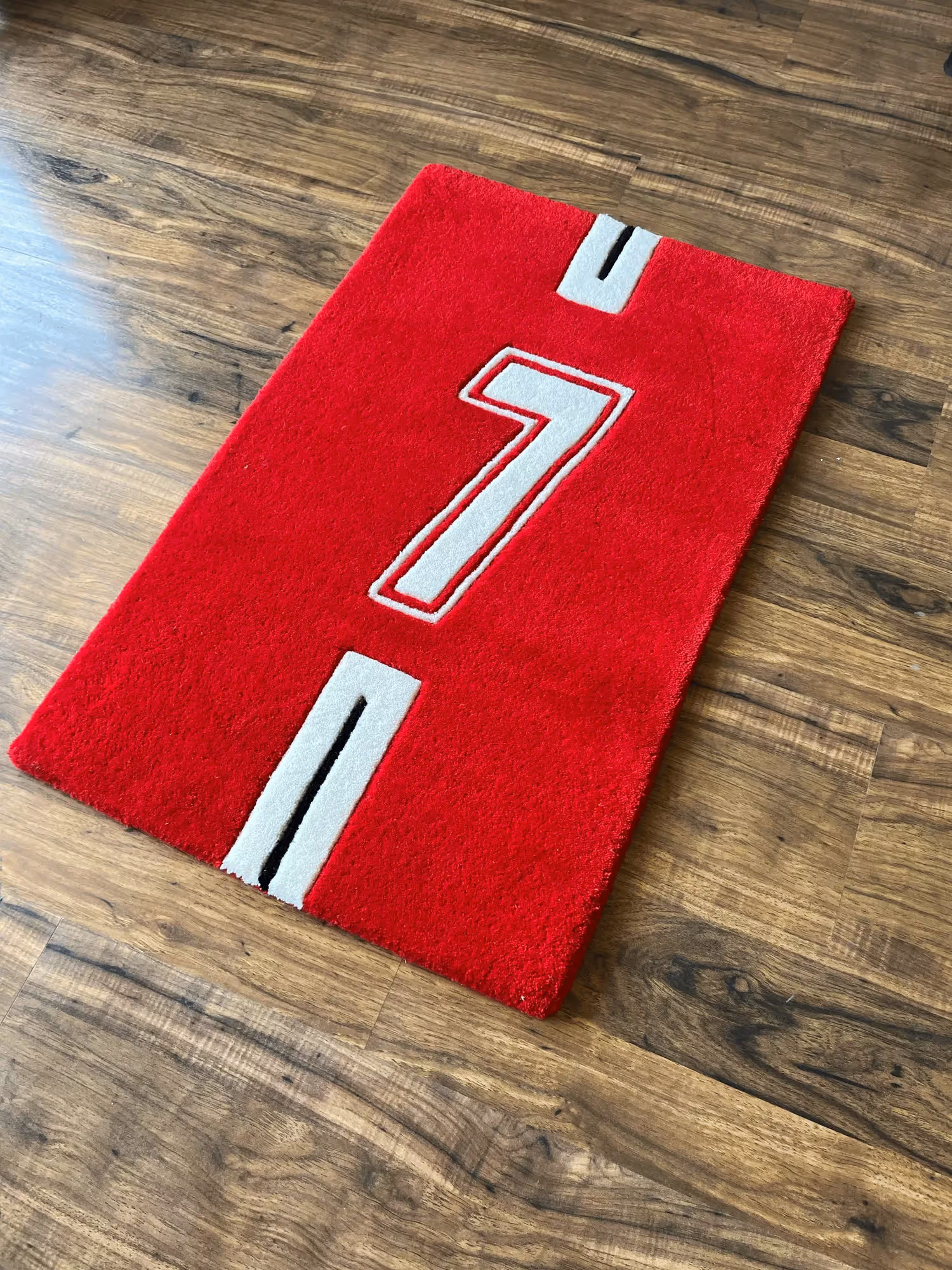 Cristiano Ronaldo Man U Jersey Hand Tufted Rug image 2