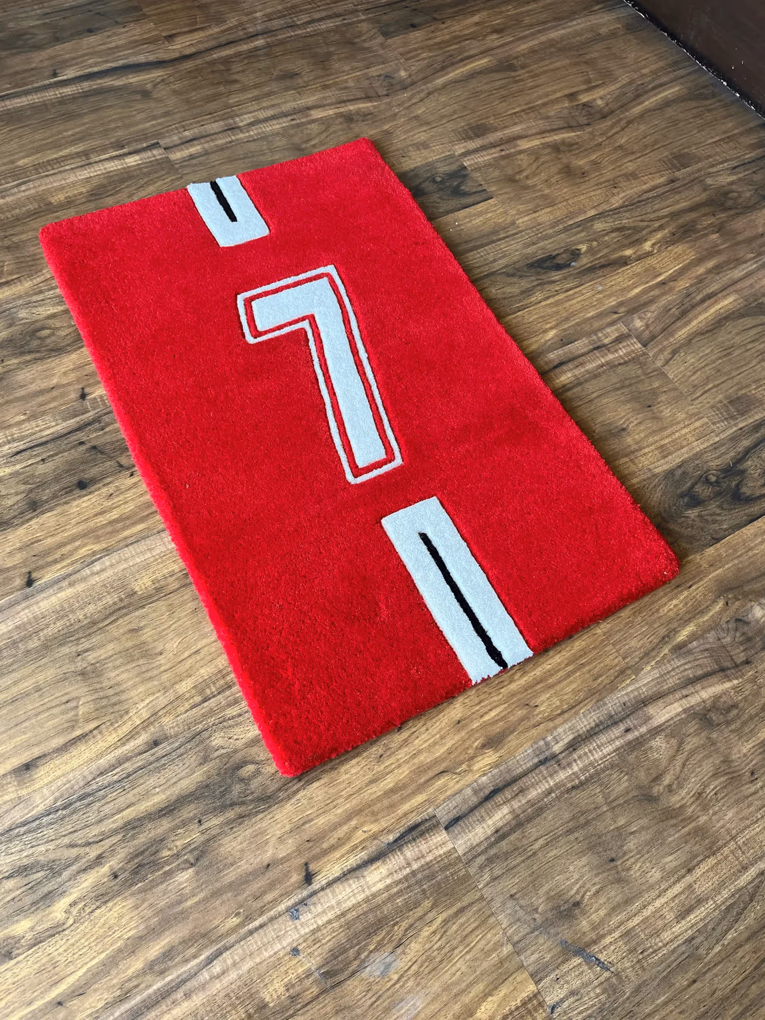 Cristiano Ronaldo Man U Jersey Hand Tufted Rug image 3